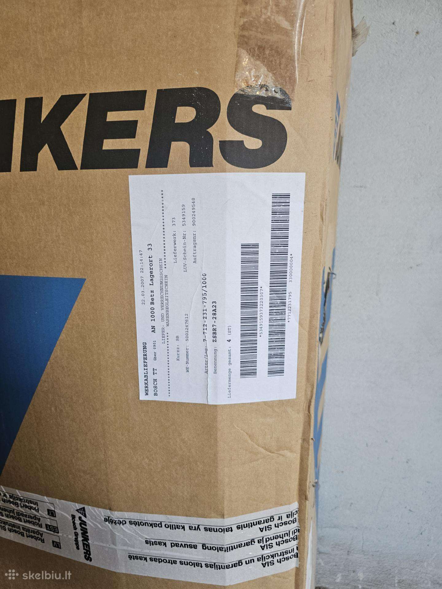 Bosch kondensacinis dujinis katilas