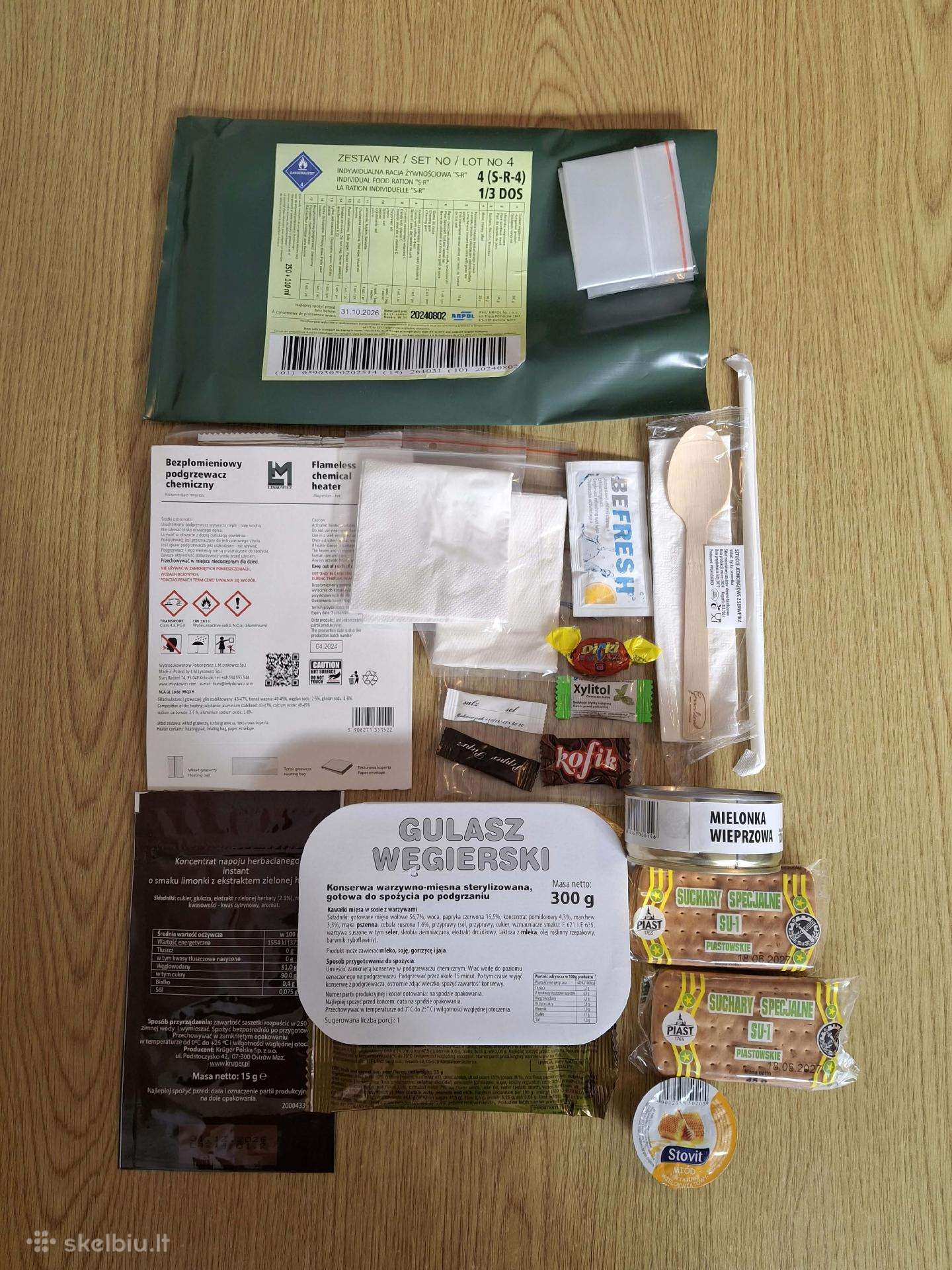 Lenkiskas sausas davinys Mre