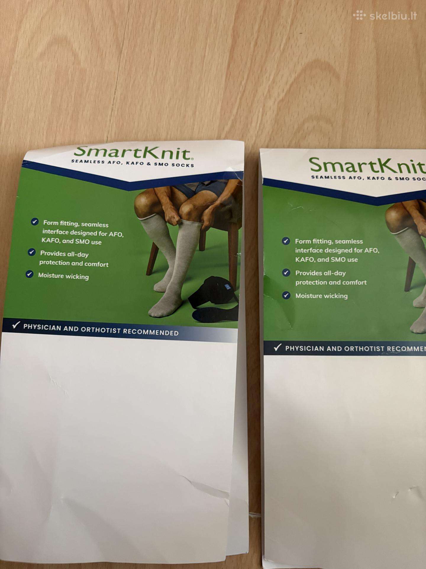 Naujos besiūlės kojinės įtvarams Smartknit Kafo, S