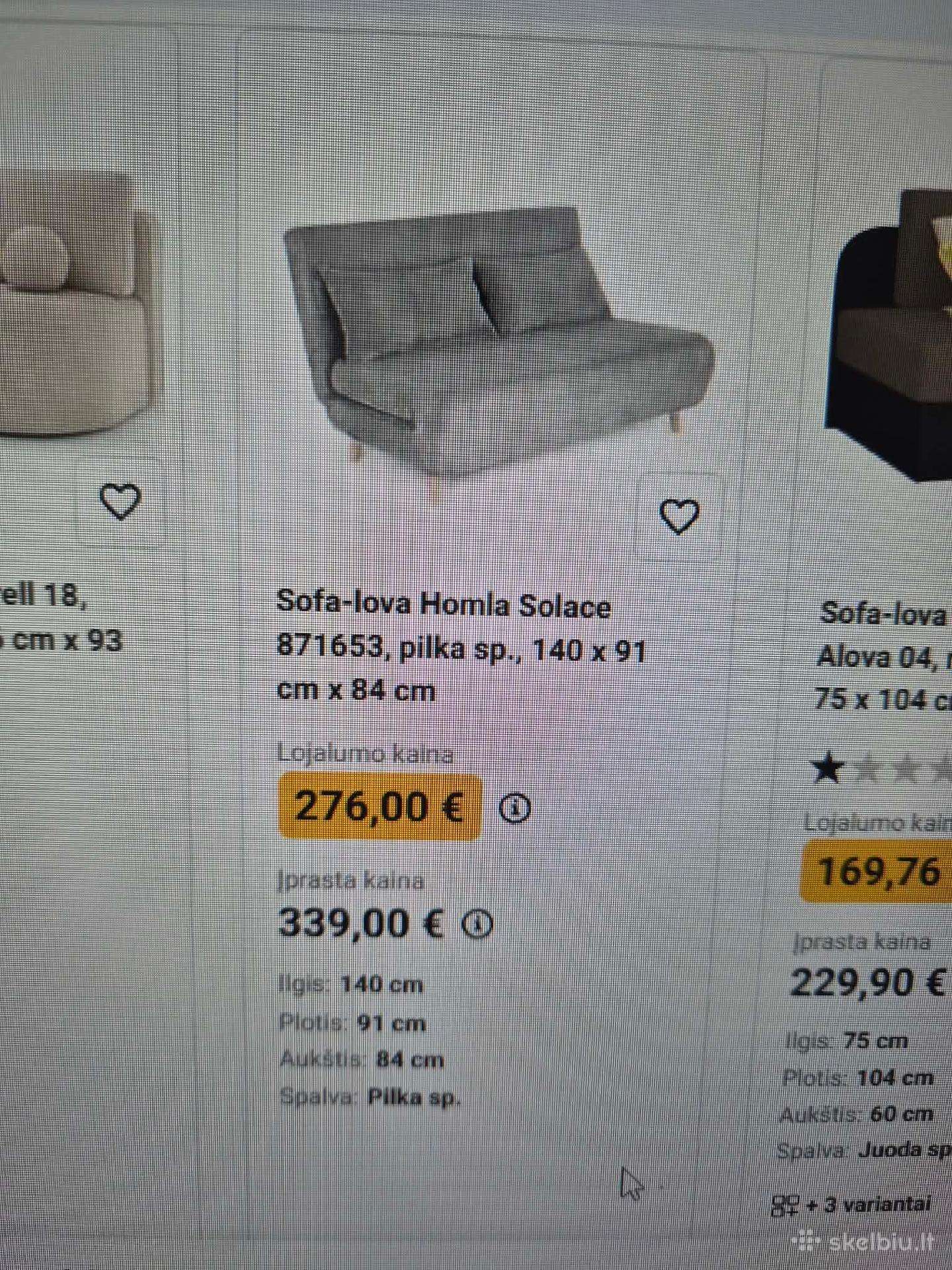 Parduodu sofa-lova