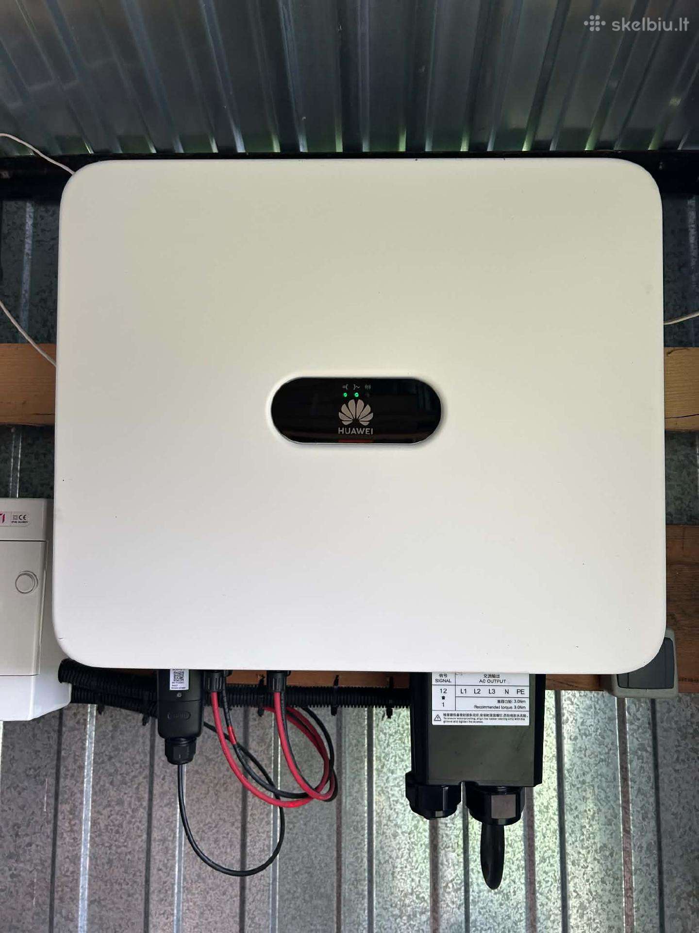 Parduodu Huawei Sun2000-12ktl inverterį.