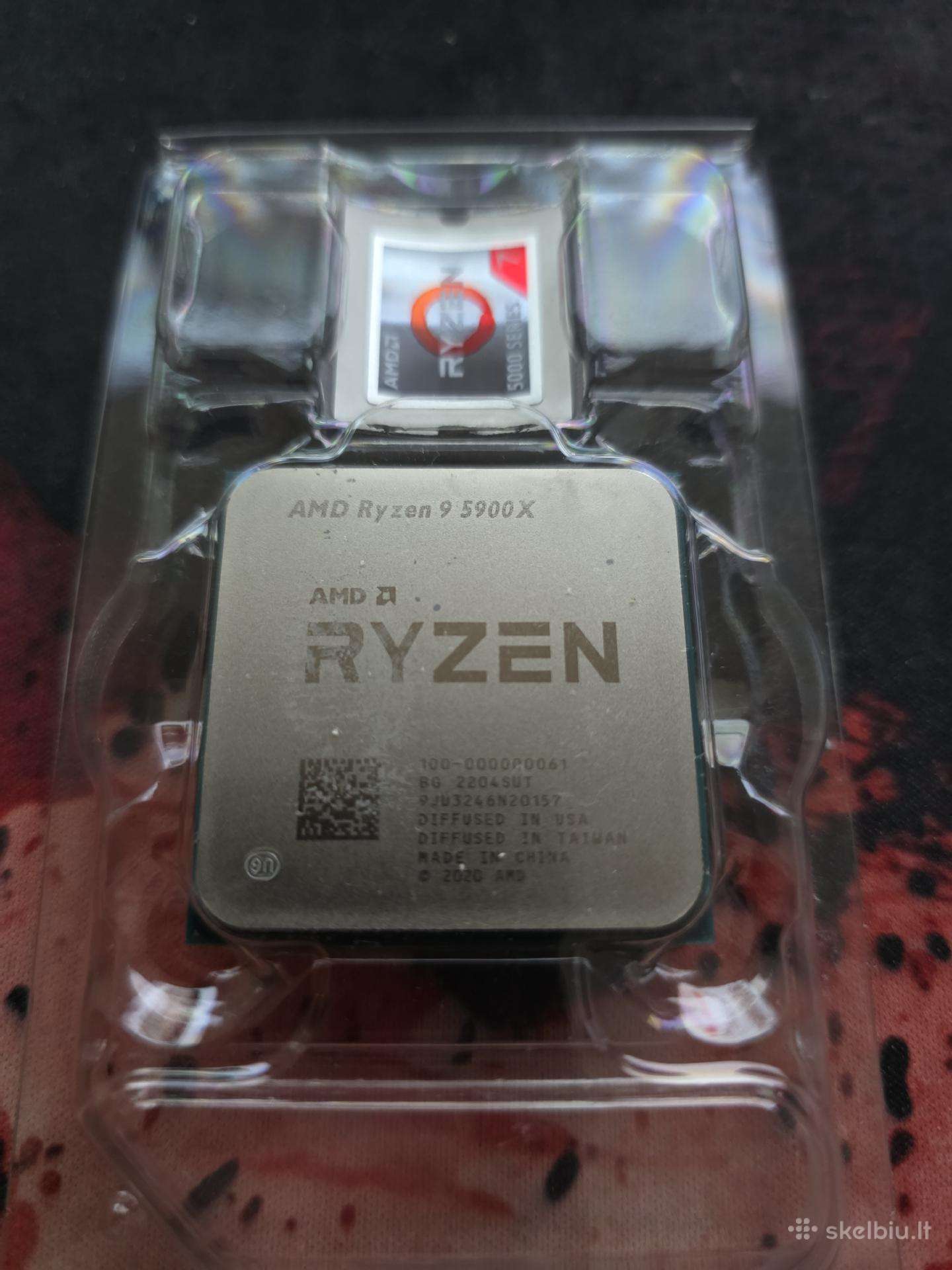 Am4 procesorius Amd Ryzen 5900x