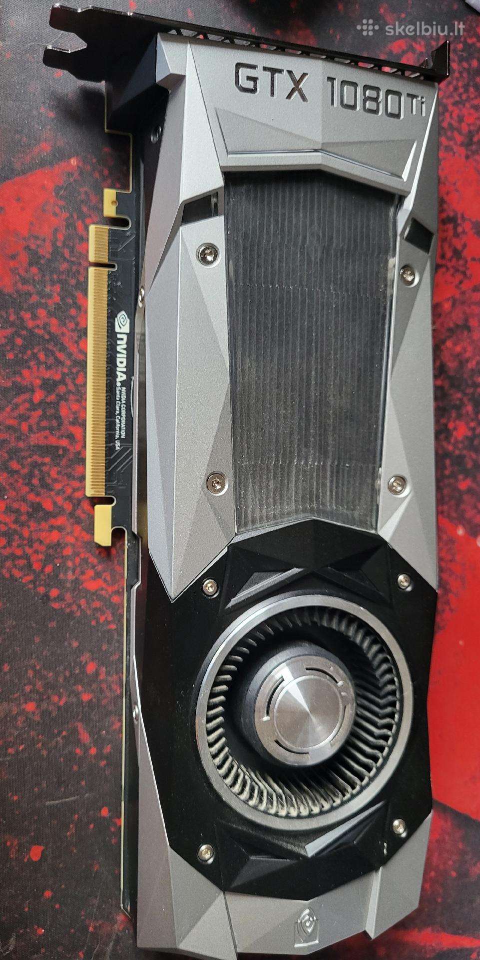 Geforce Gtx 1080 Ti 11 GB RAM Naudota