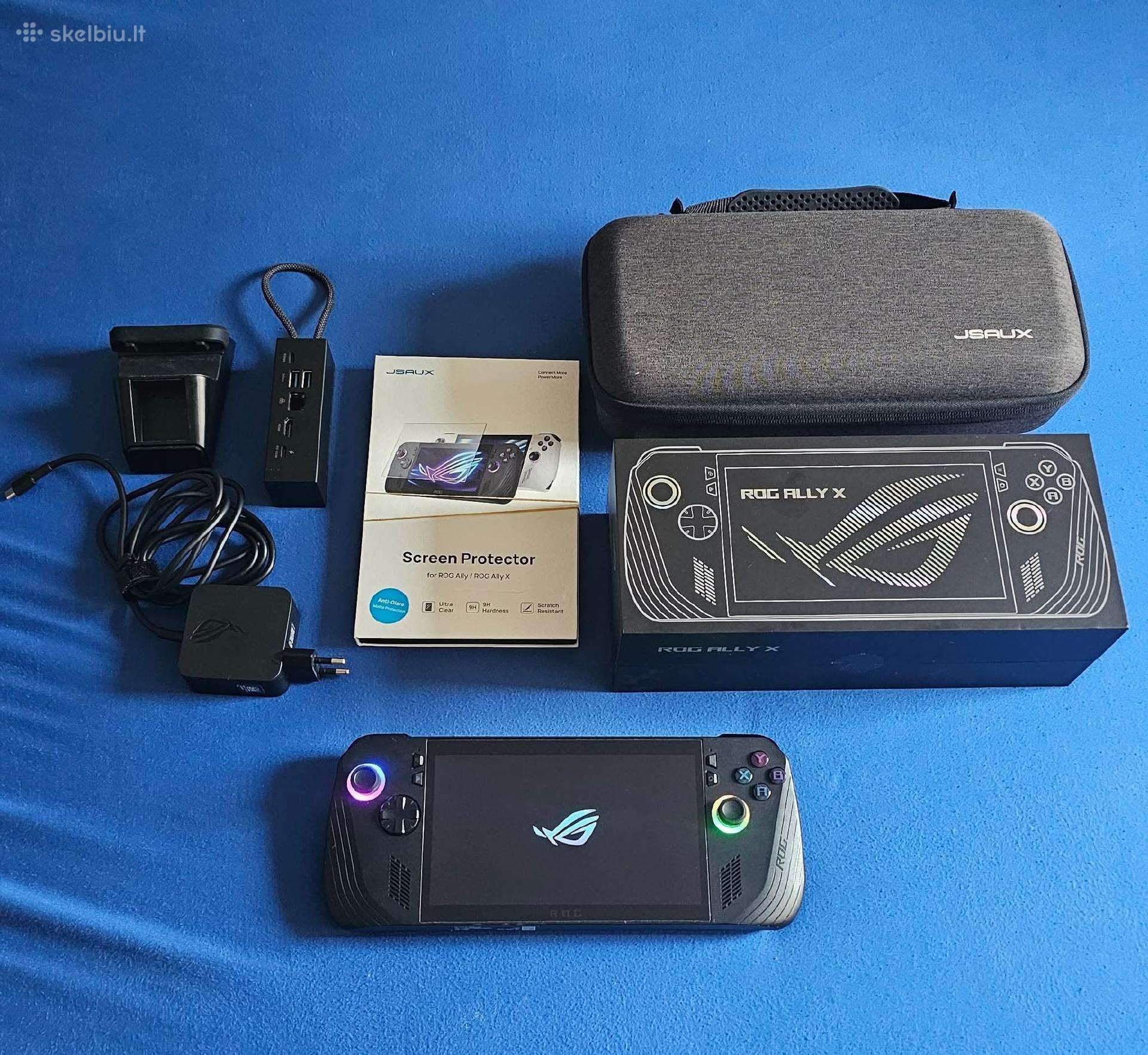 Asus Rog Ally X + priedai