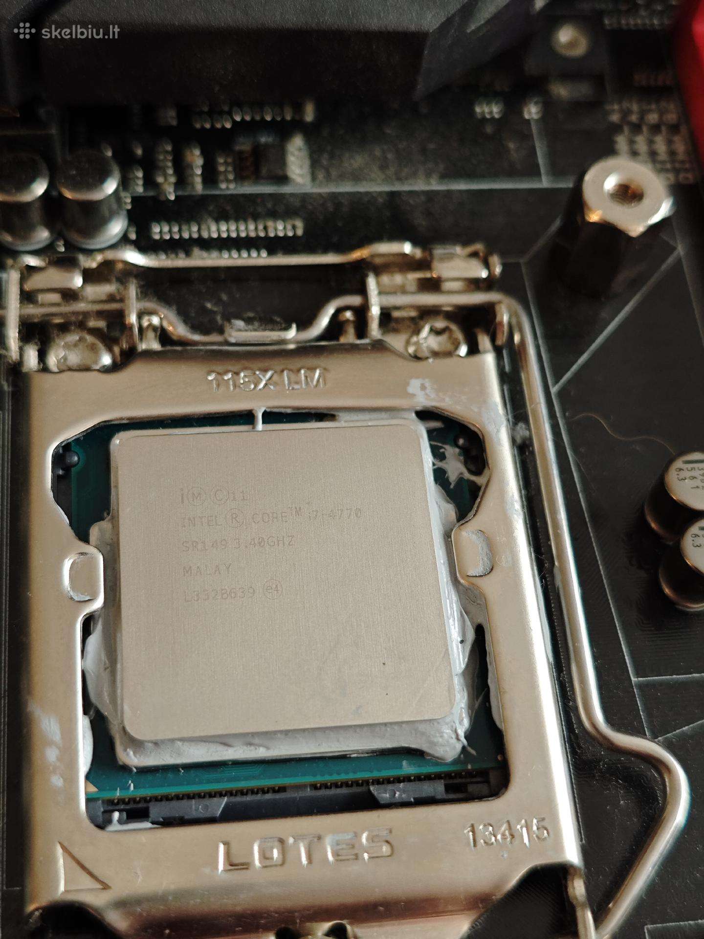 Intel i7 4770 ir motherboard combo