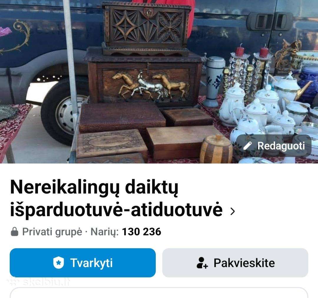 Parduodu Facebook grupę