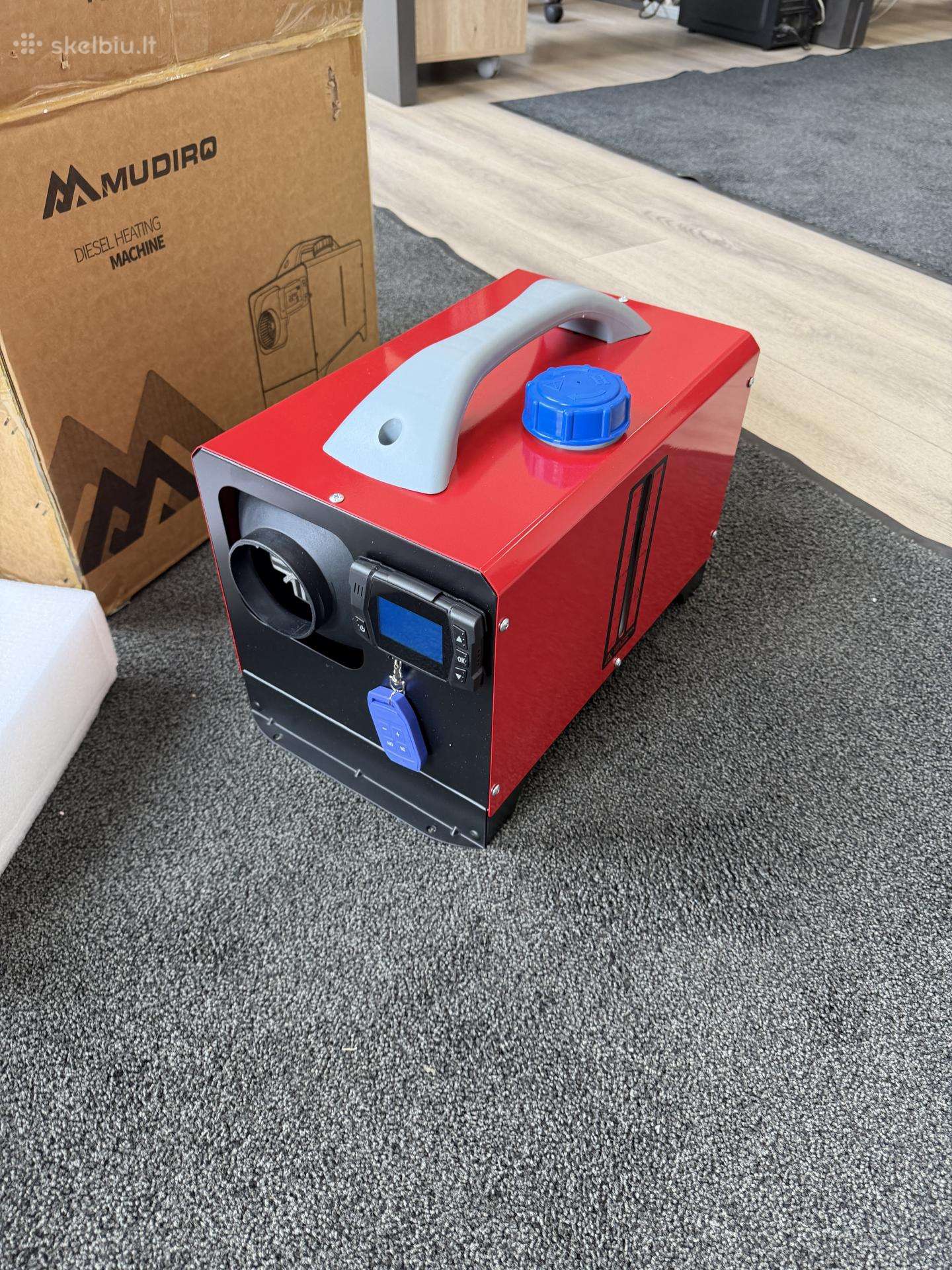 Naujas autonominis dyzelinis šildytuvas Mudir 8kw
