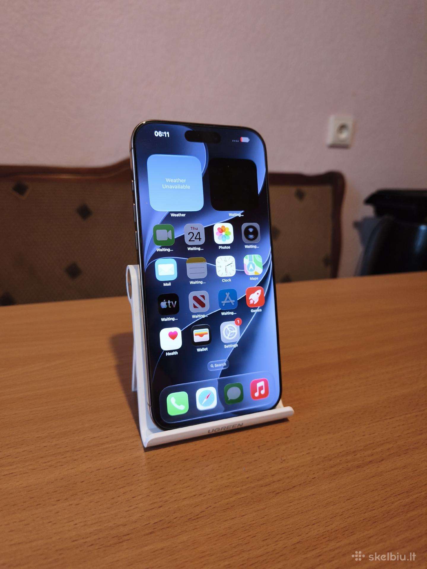 Puikus iPhone 16 Pro Max,256gb, 95% battery health