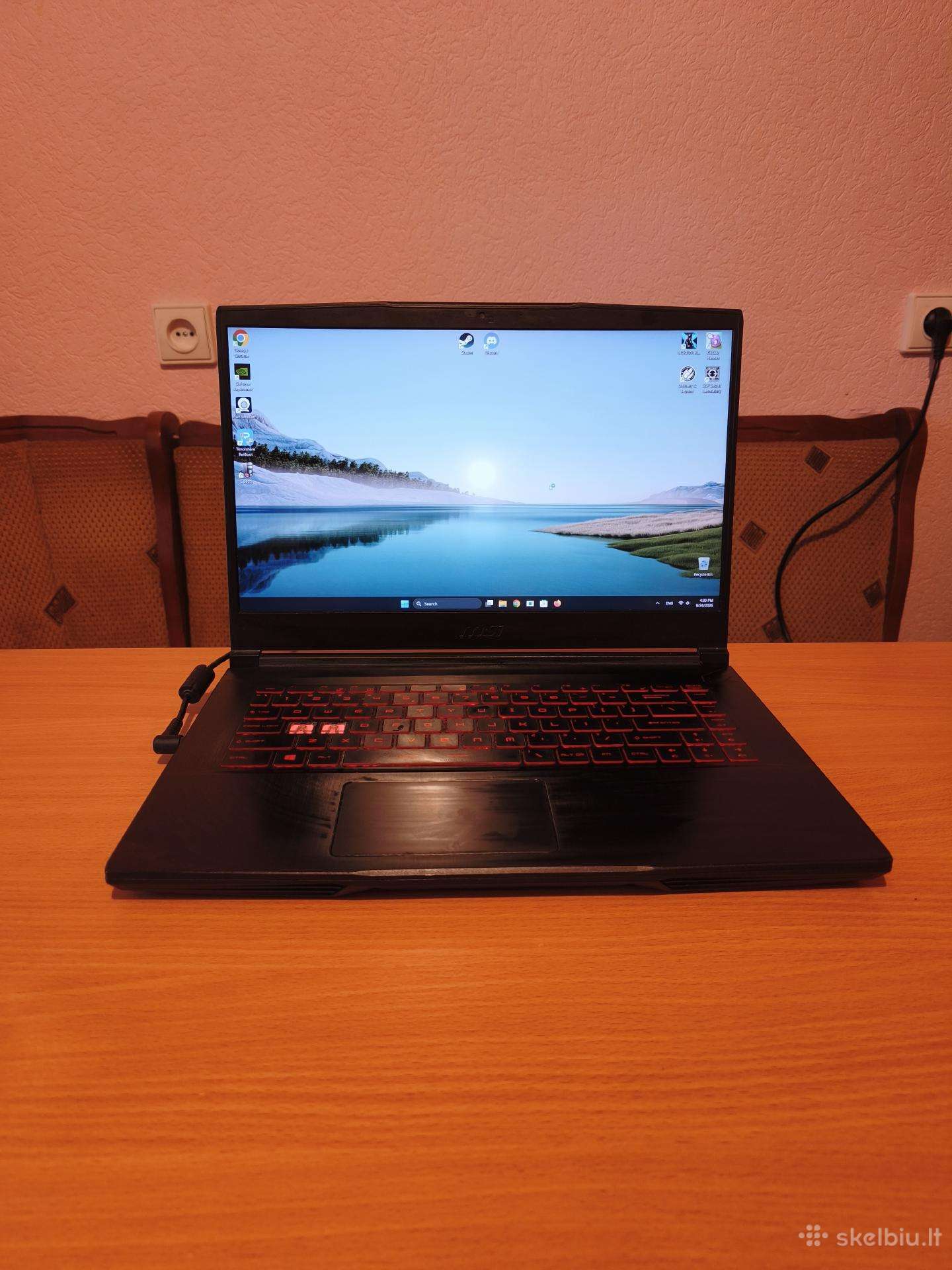 Msi kompiuteris ,16gb RAM,gtx 1650