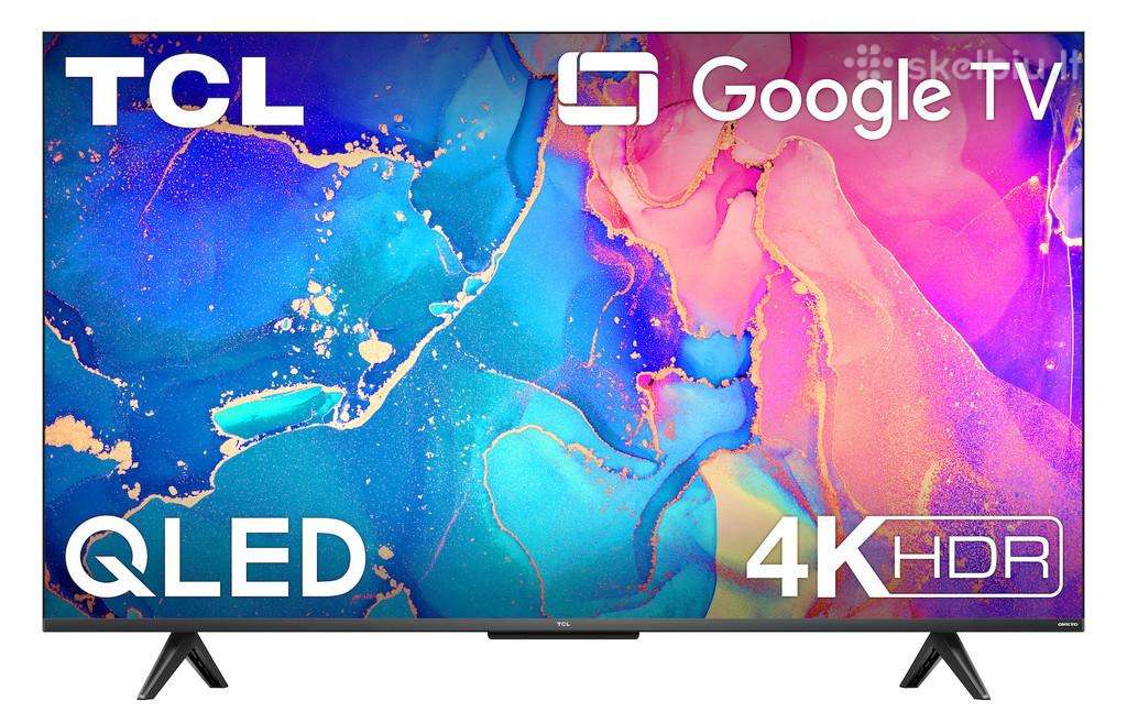 Tcl 65 colių televizorius,120hz ekranas, Google TV