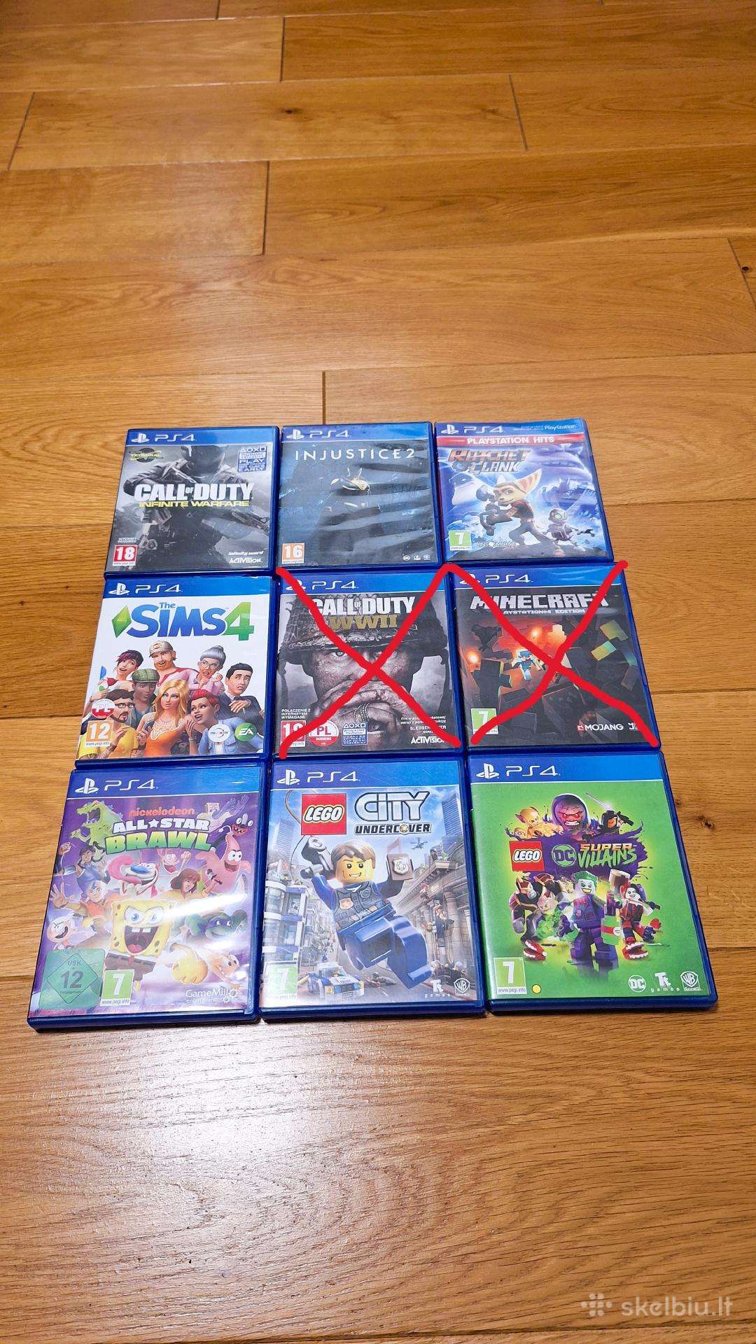 Playstation 4 žaidimai nuo 7€