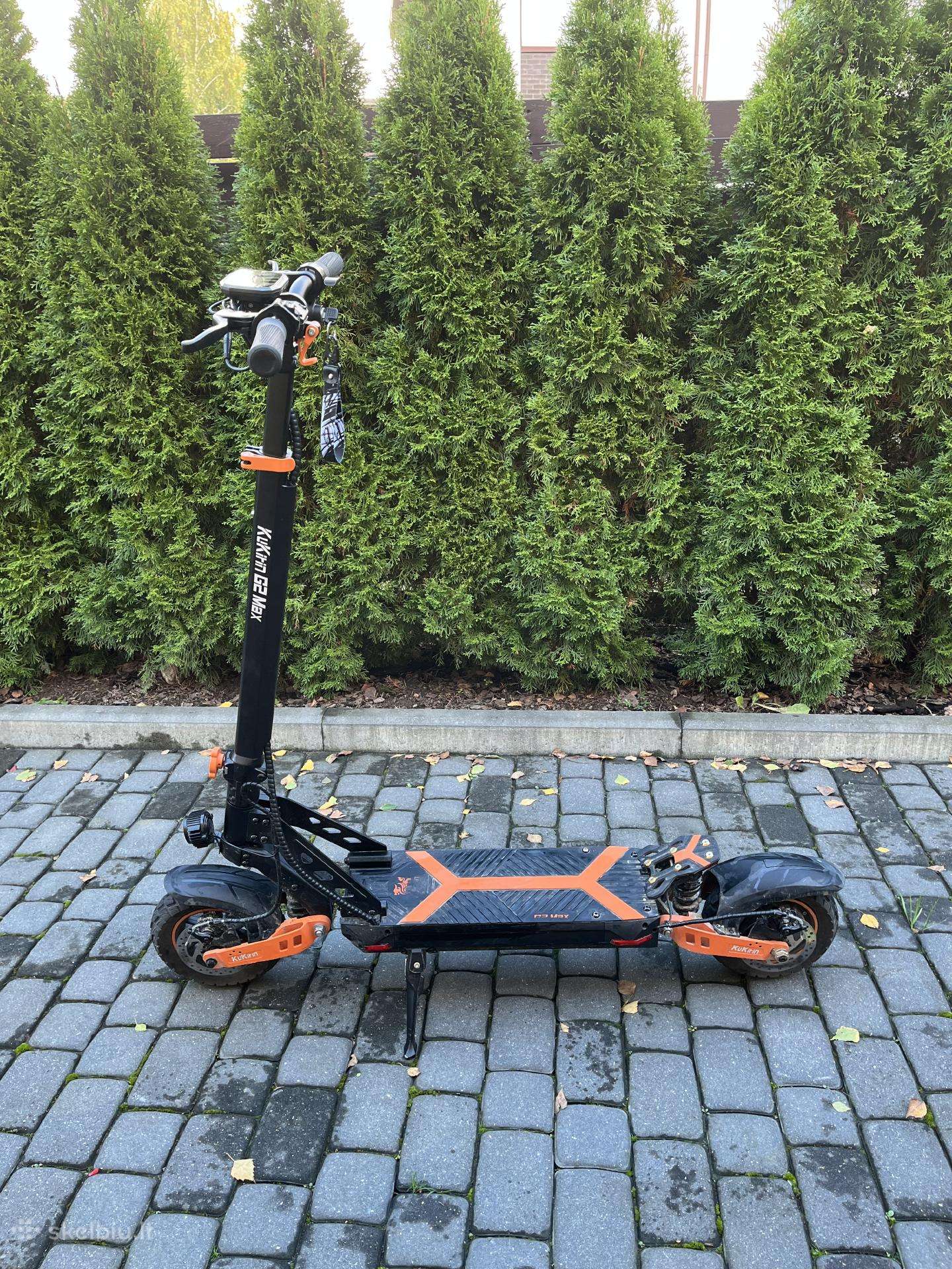 Parduodu paspirtuką kukirin g2 max galimi mainai.