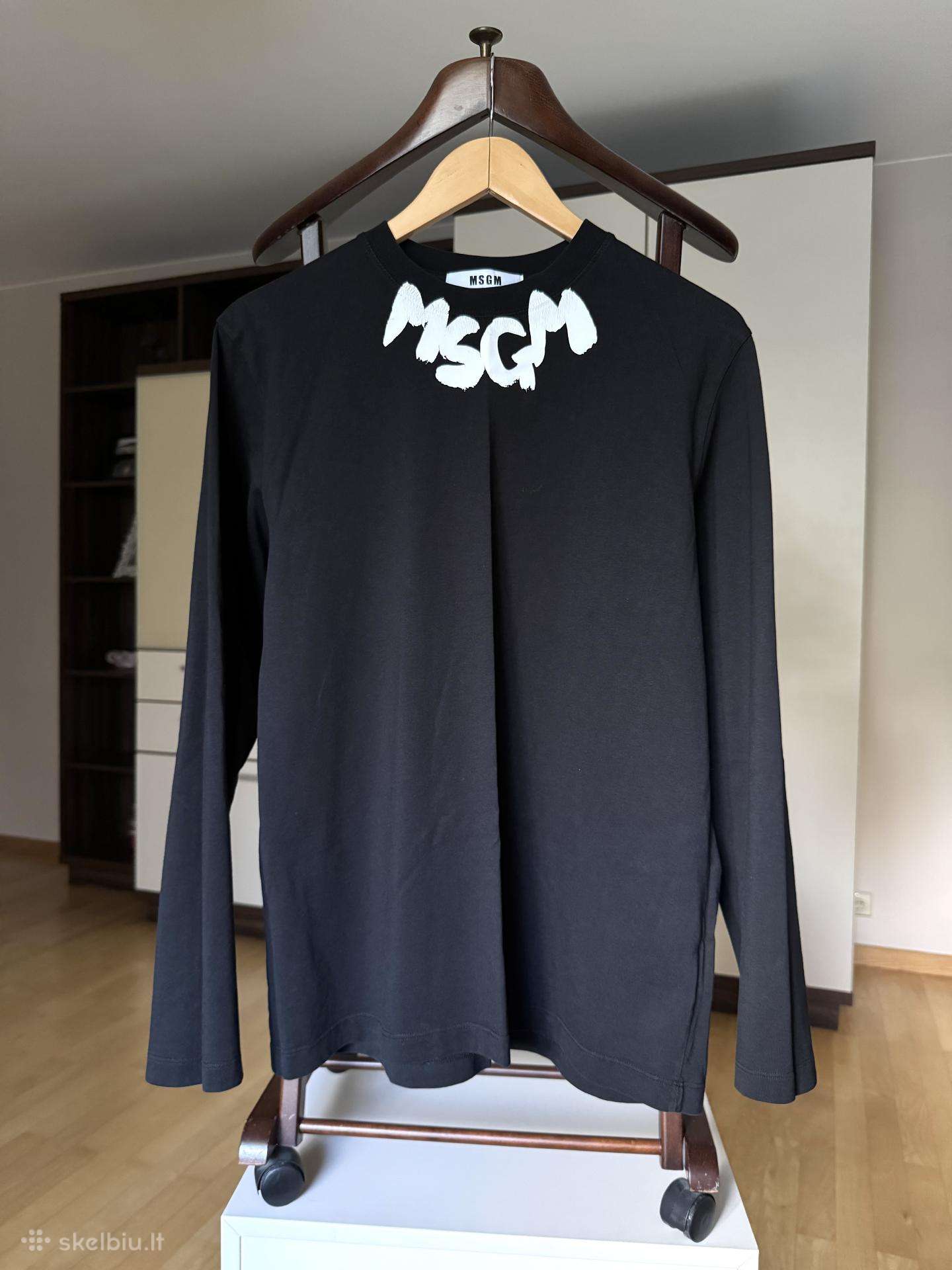 Msgm juoda medvilninė palaidinė m dydis