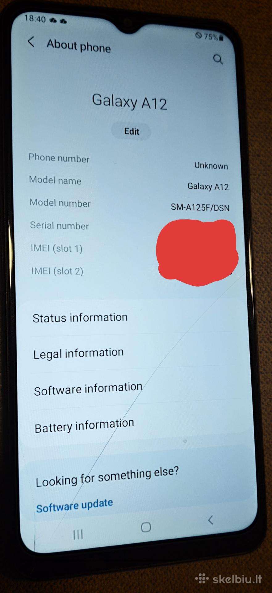 Samsung A12 64gb