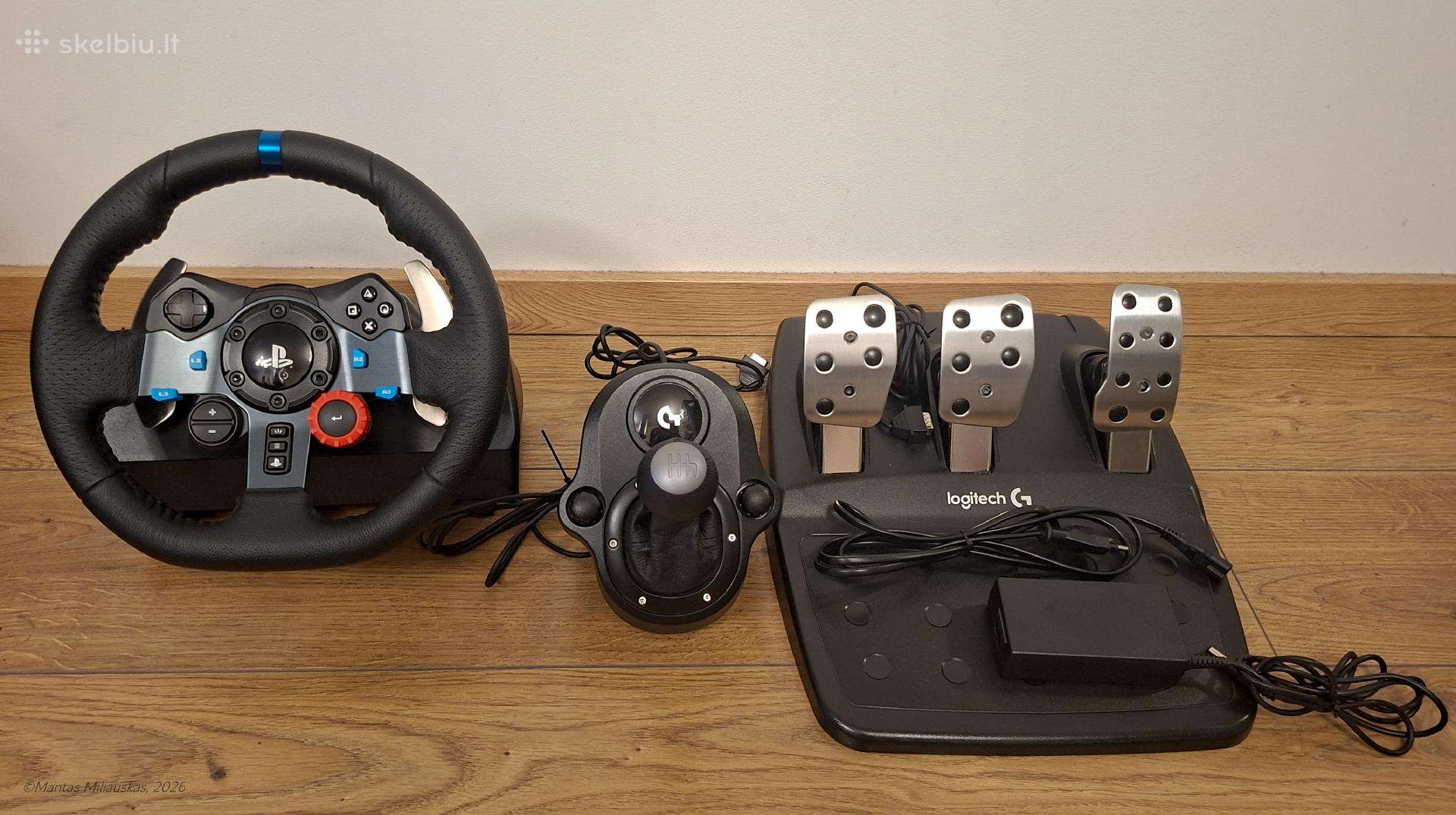 Parduodu Logitech G29 vairo komplektą