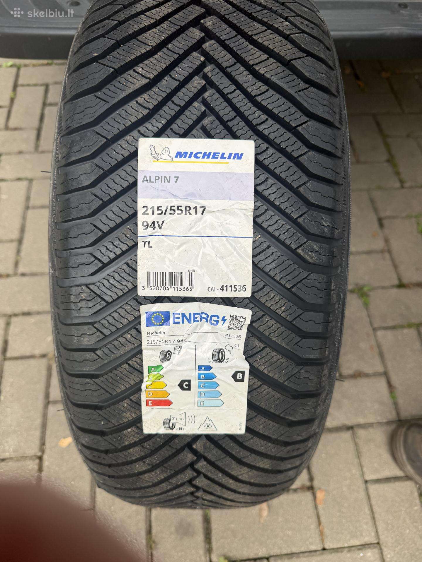 Michelin Alpin 7 naujos padangos .