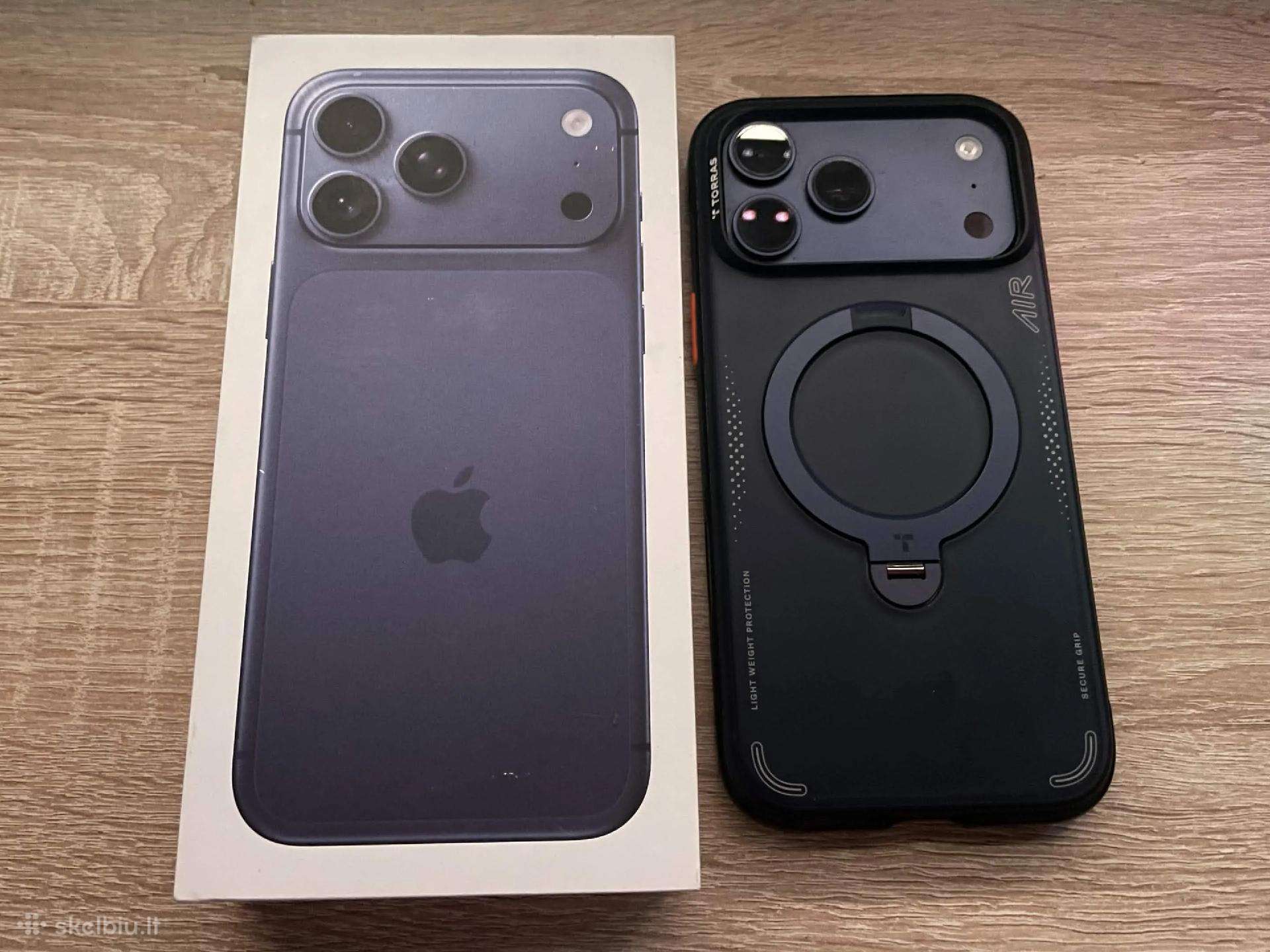 iPhone 17 Pro Max 256gb (Dark Blue) 38ciklai -100%