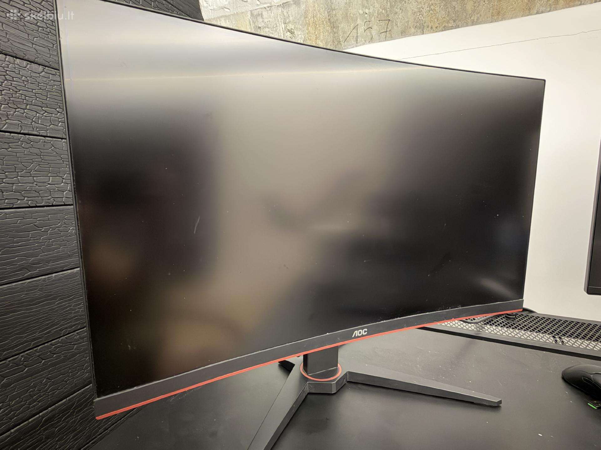 Parduodu Aoc C27g1 27 lenktą žaidimų monitorių
