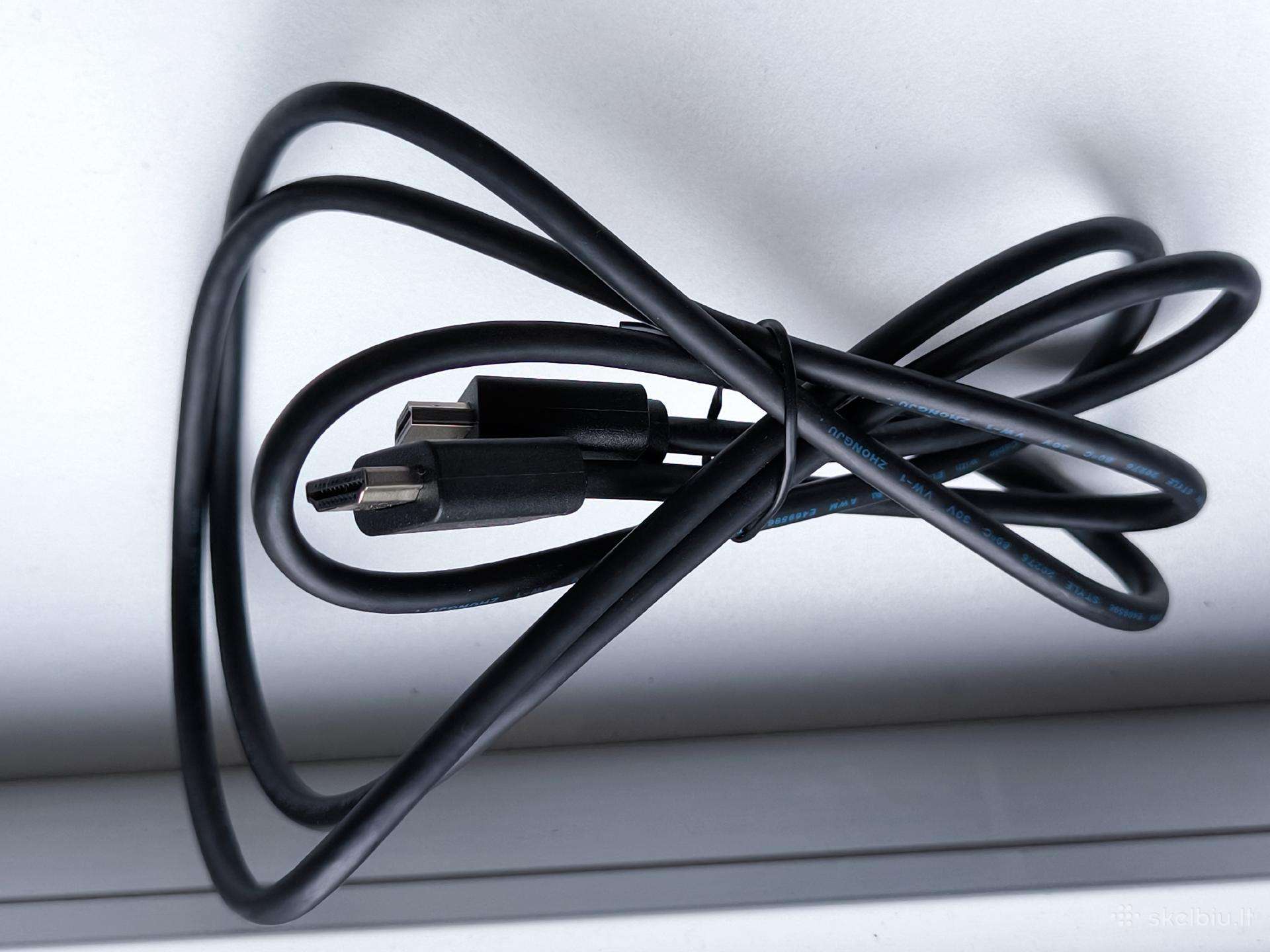 Įvairūs kokybiški vaizdo kabeliai Hdmi, Dvi, Dvi++