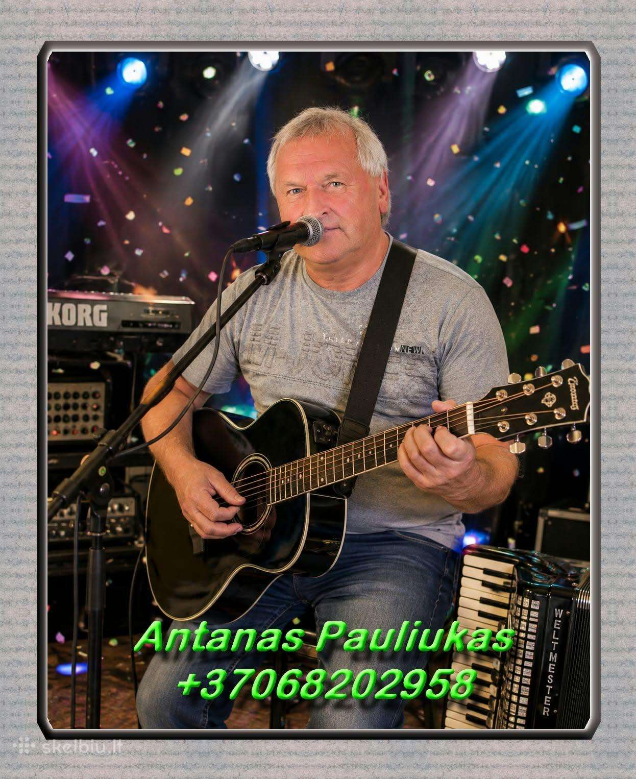 Muzikantas Antanas Pauliukas