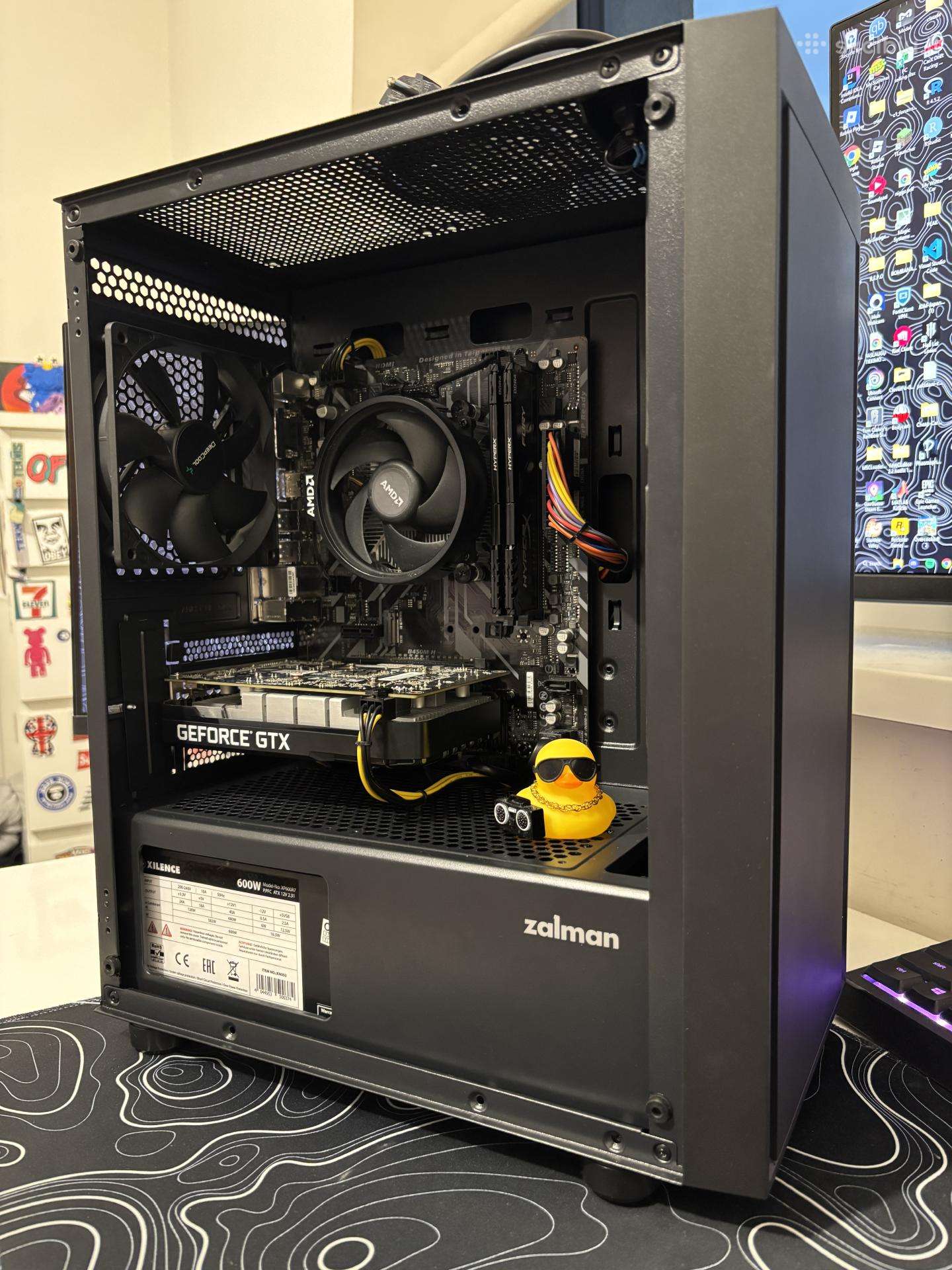 Gtx 1650,ryzen 5 2600,16gb RAM,240gb SSD, 1tb HDD