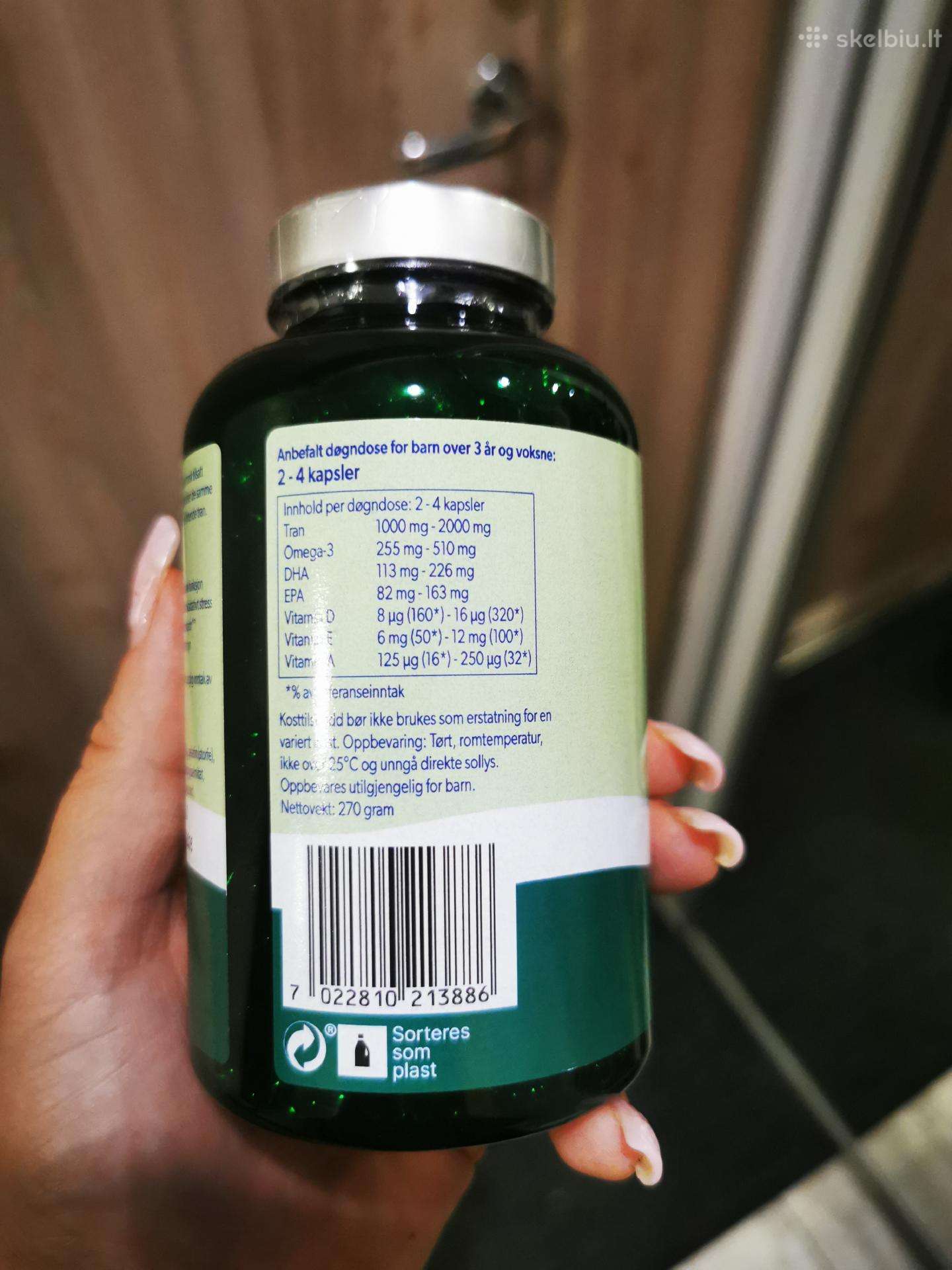 Vitaminas D iš Norvegijos