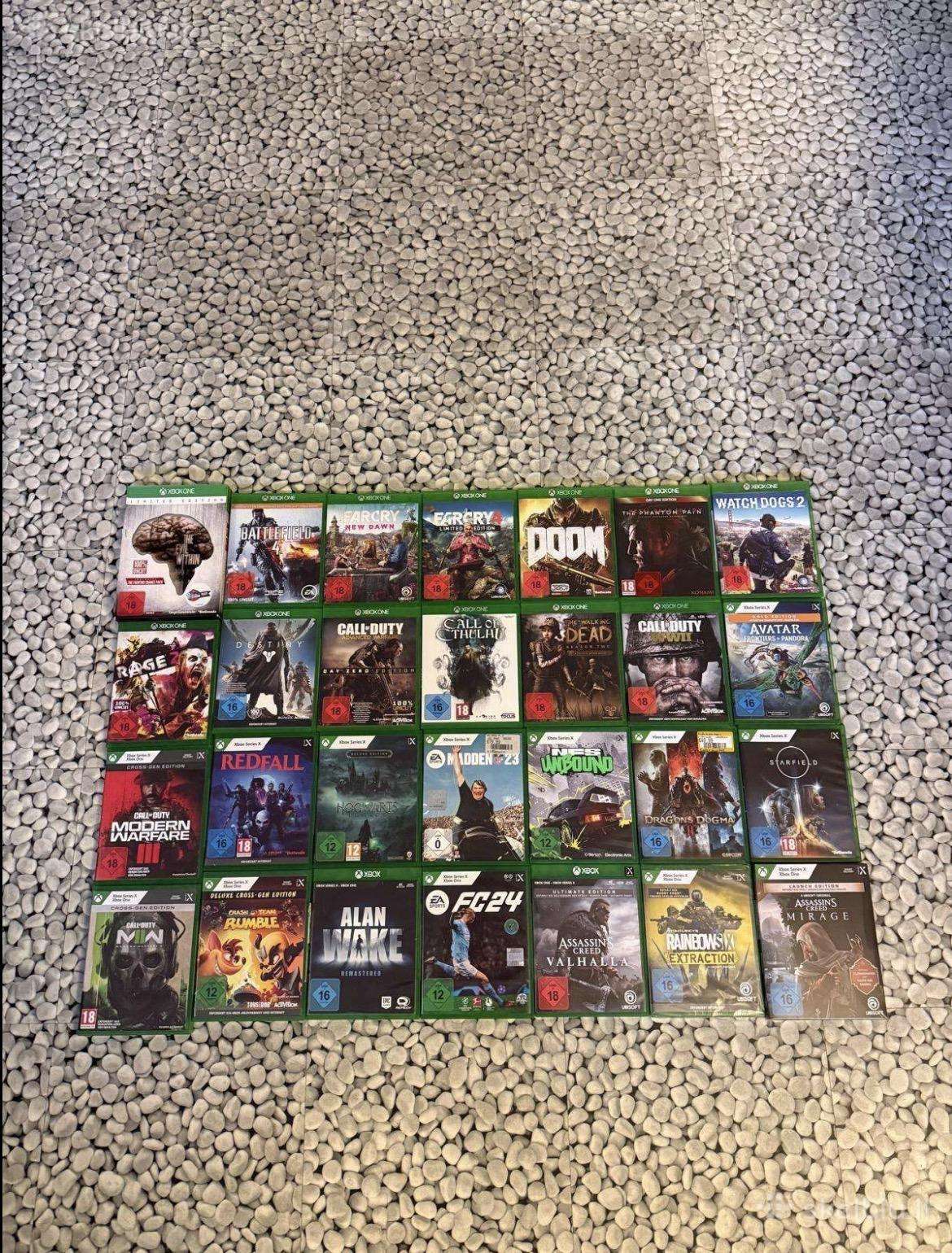 Xbox one/x zaidimai