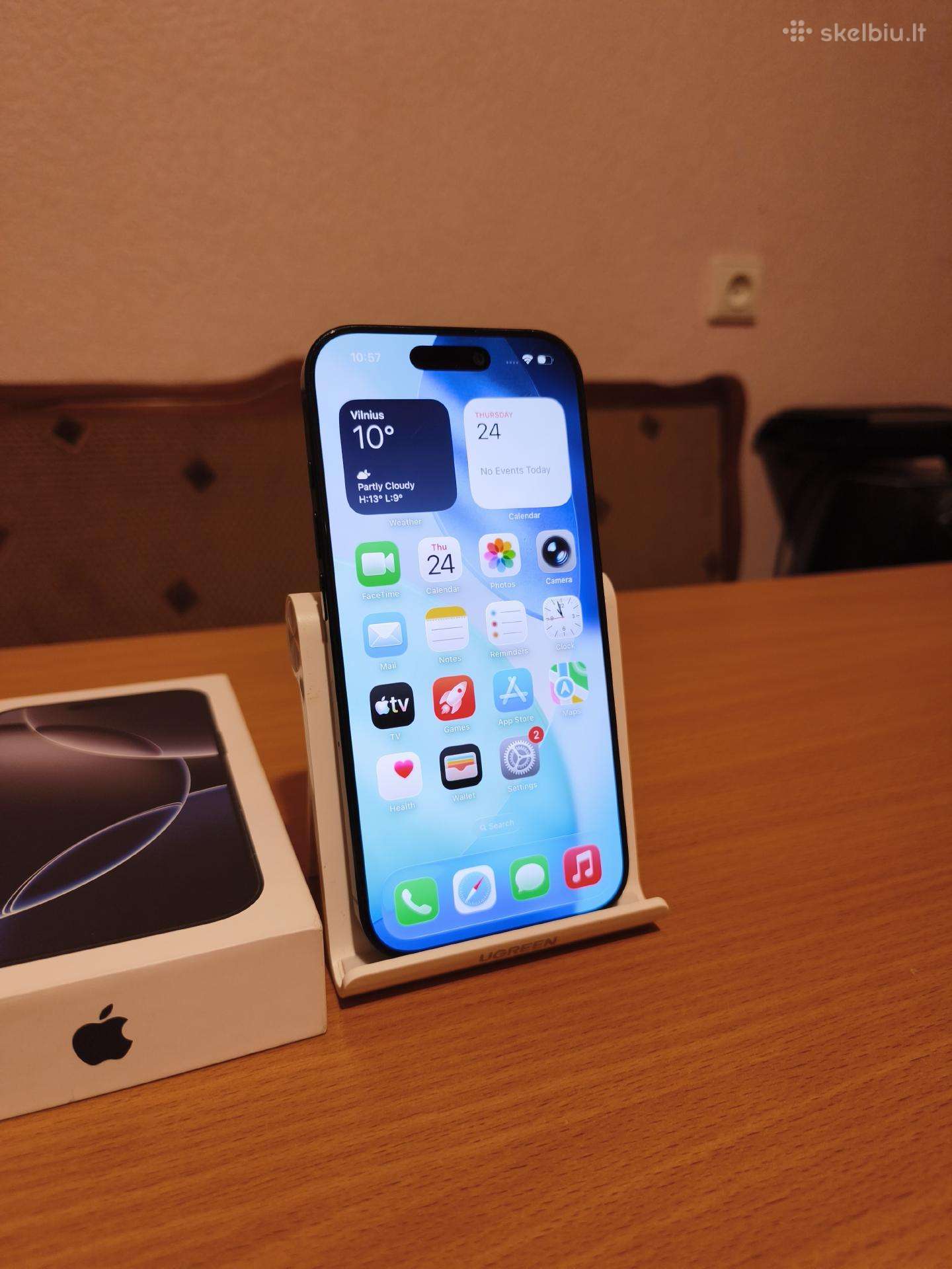 Puikus iPhone 16 Pro,128gb,