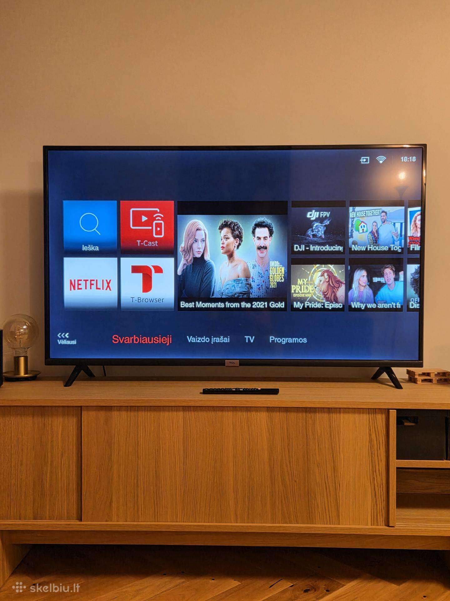 Tcl LCD 55 televizorius