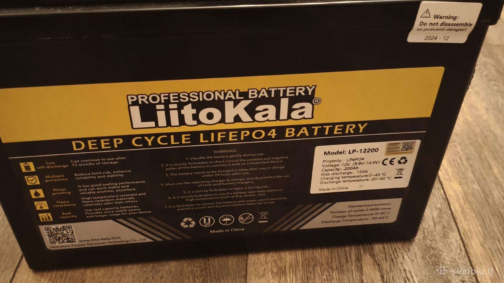 Lifepo4 12v 200ah
