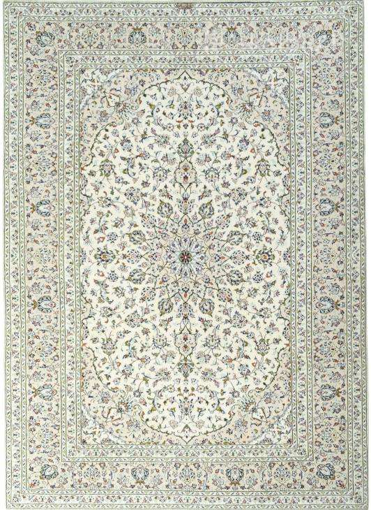 Rankų darbo persiškas Kashan kilimas – 352 253 c