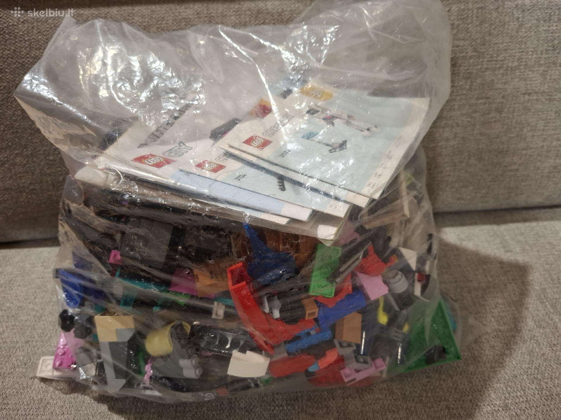 Maišas Lego konstruktoriaus