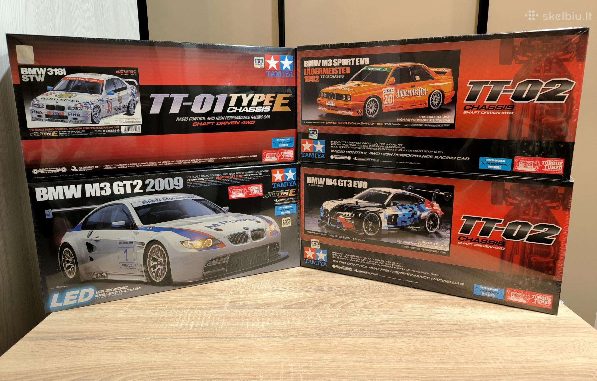 RC 1/10 on-road automodeliai