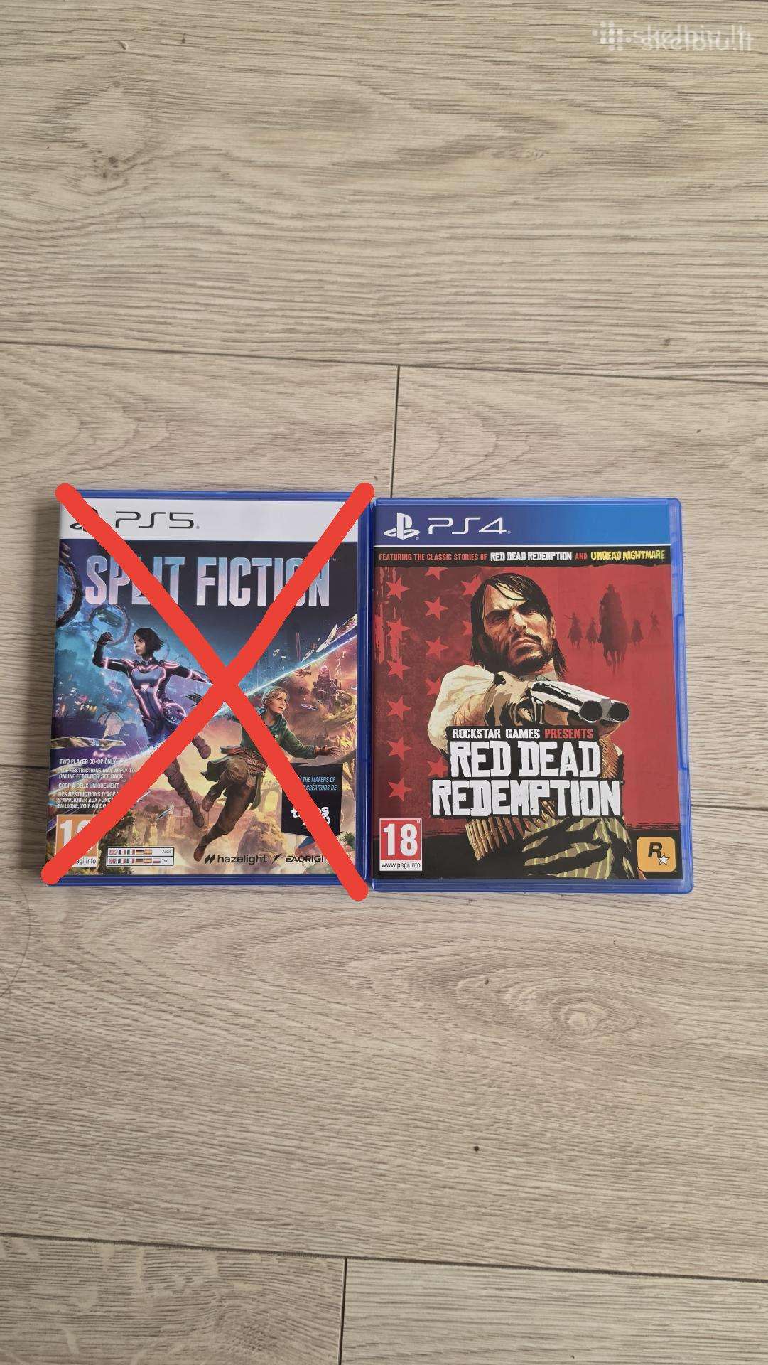 Red Dead Redemption Ps4 Diskas