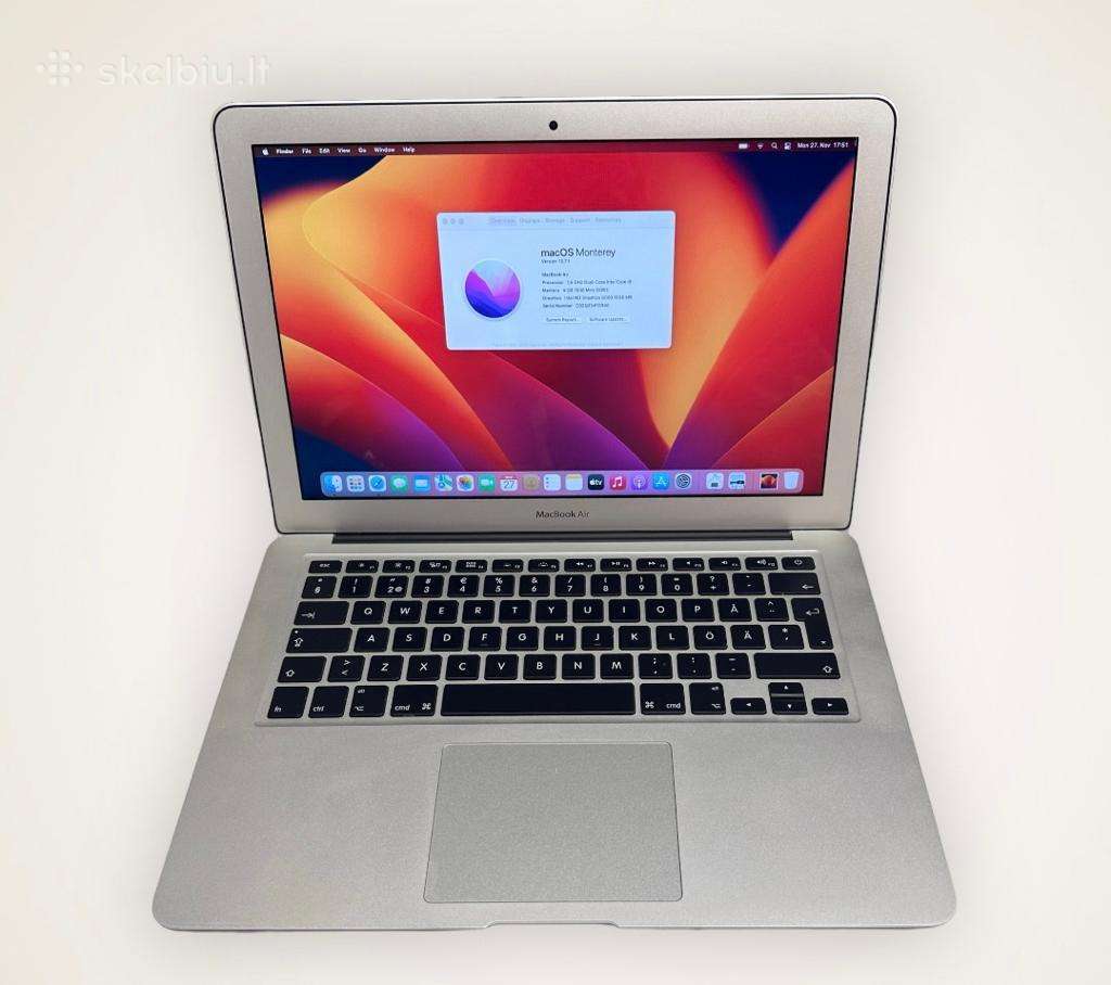 MacBook Air 13, 4gb, 128ssd, 2015