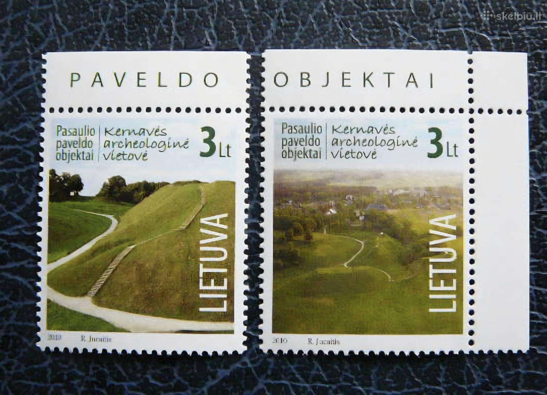 Pasto zenklai 2010 Kernave Lietuva lapeliai jeskau