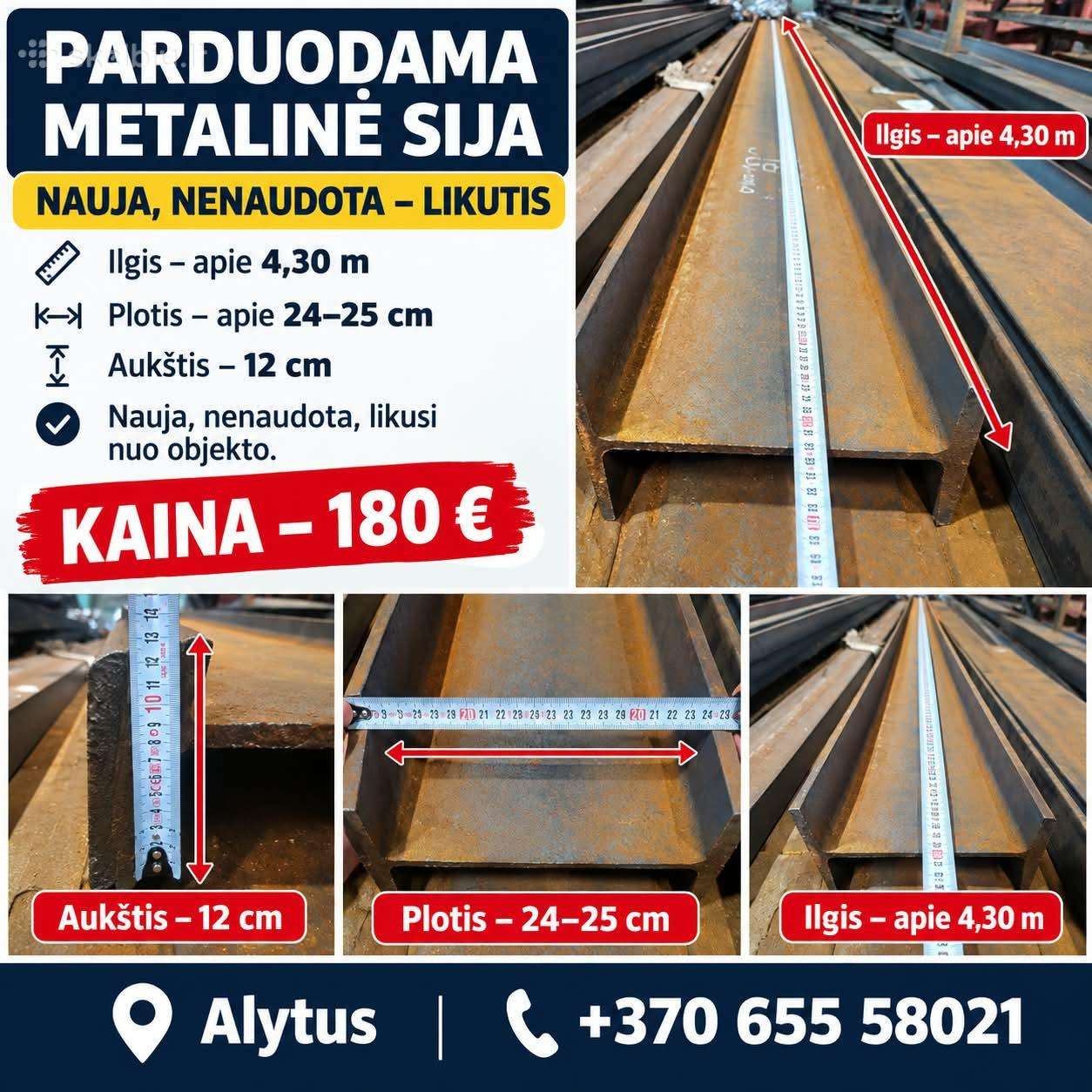 Metalinės Sija