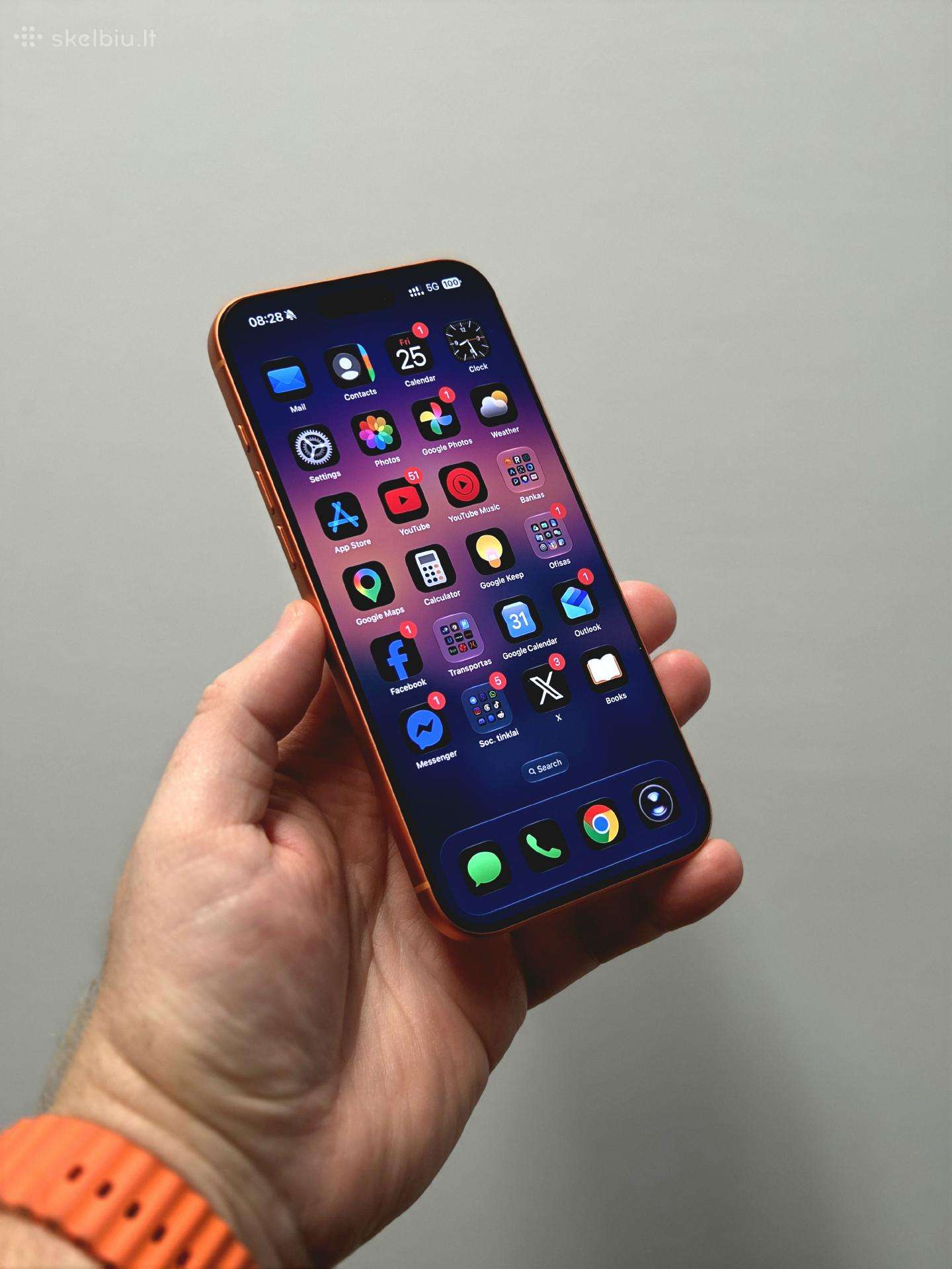 Apple iPhone 17 Pro Max, 512gb Orange (esim)