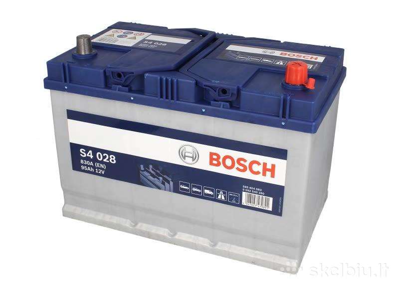 Akumuliatorius Bosch 95ah 830a (S4028)