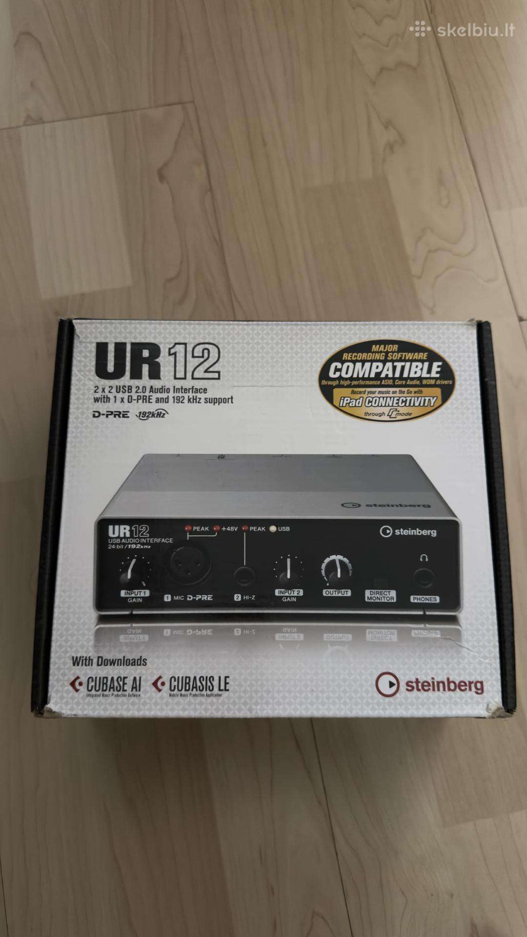 Ur12 Usb audio sąsaja