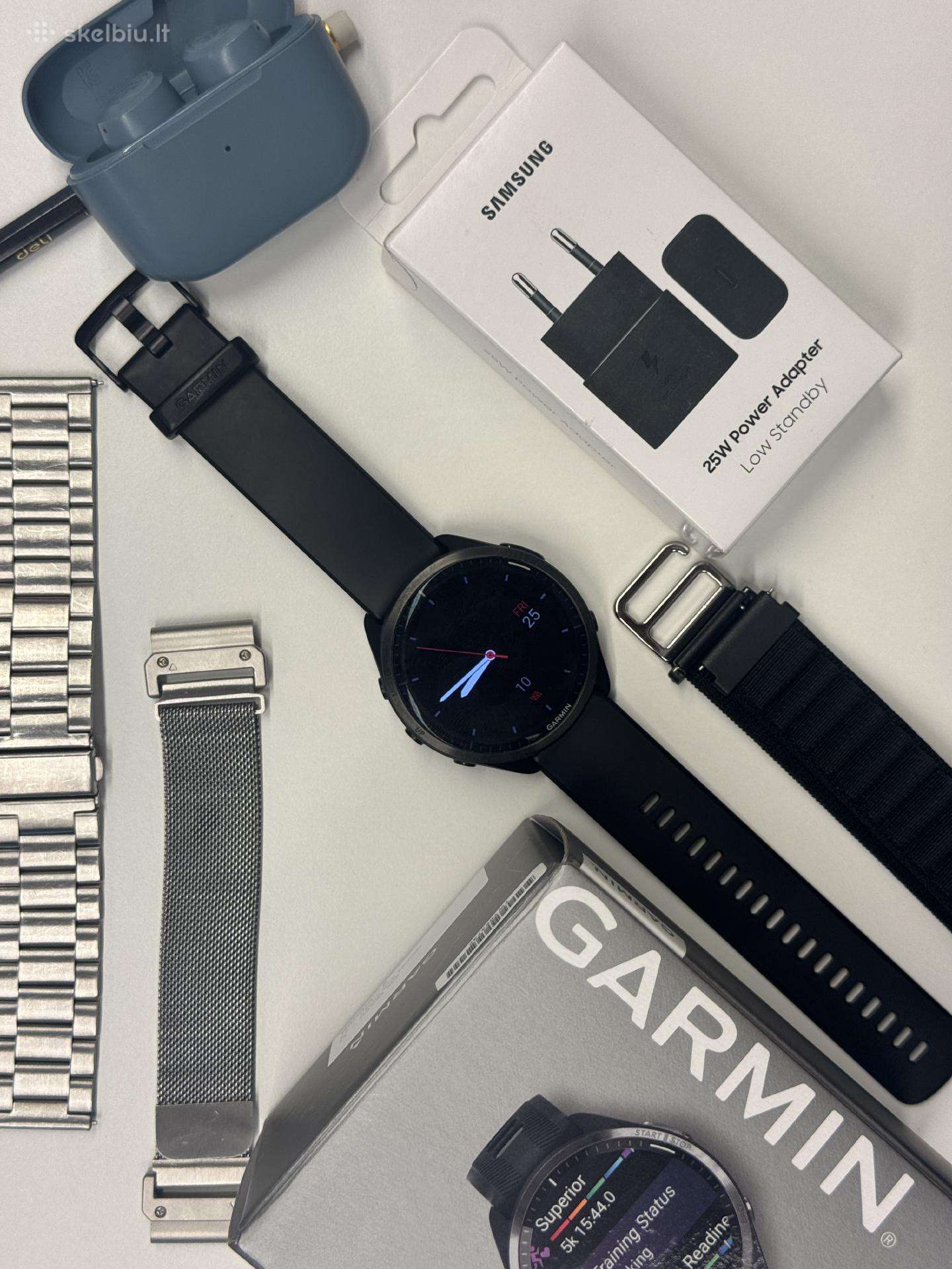 Garmin Forerunner 965 (Kaip Naujas + Dovana)