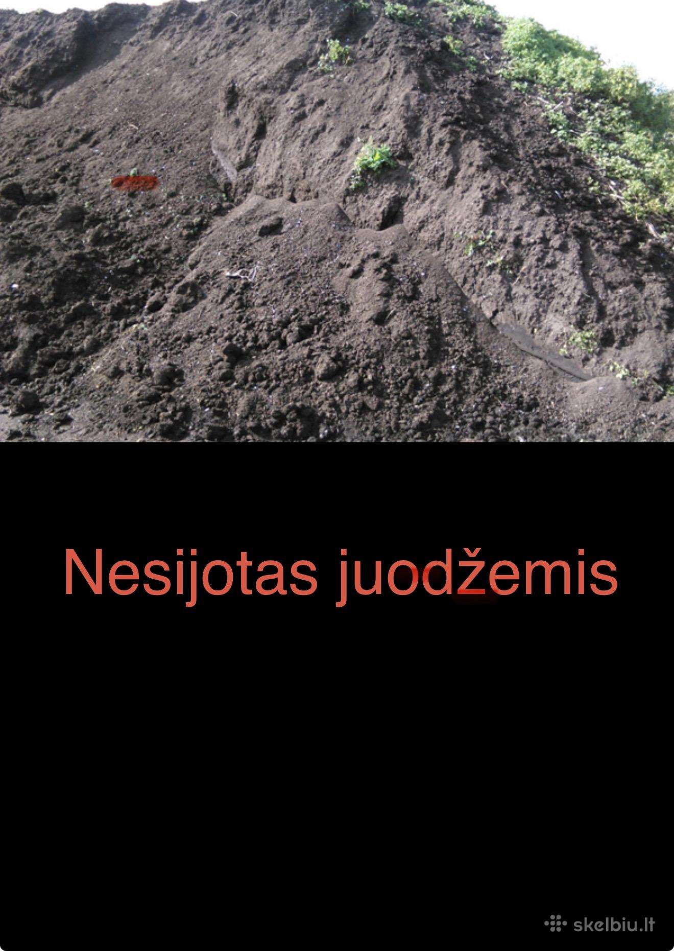 Perku nesijota juodžemį