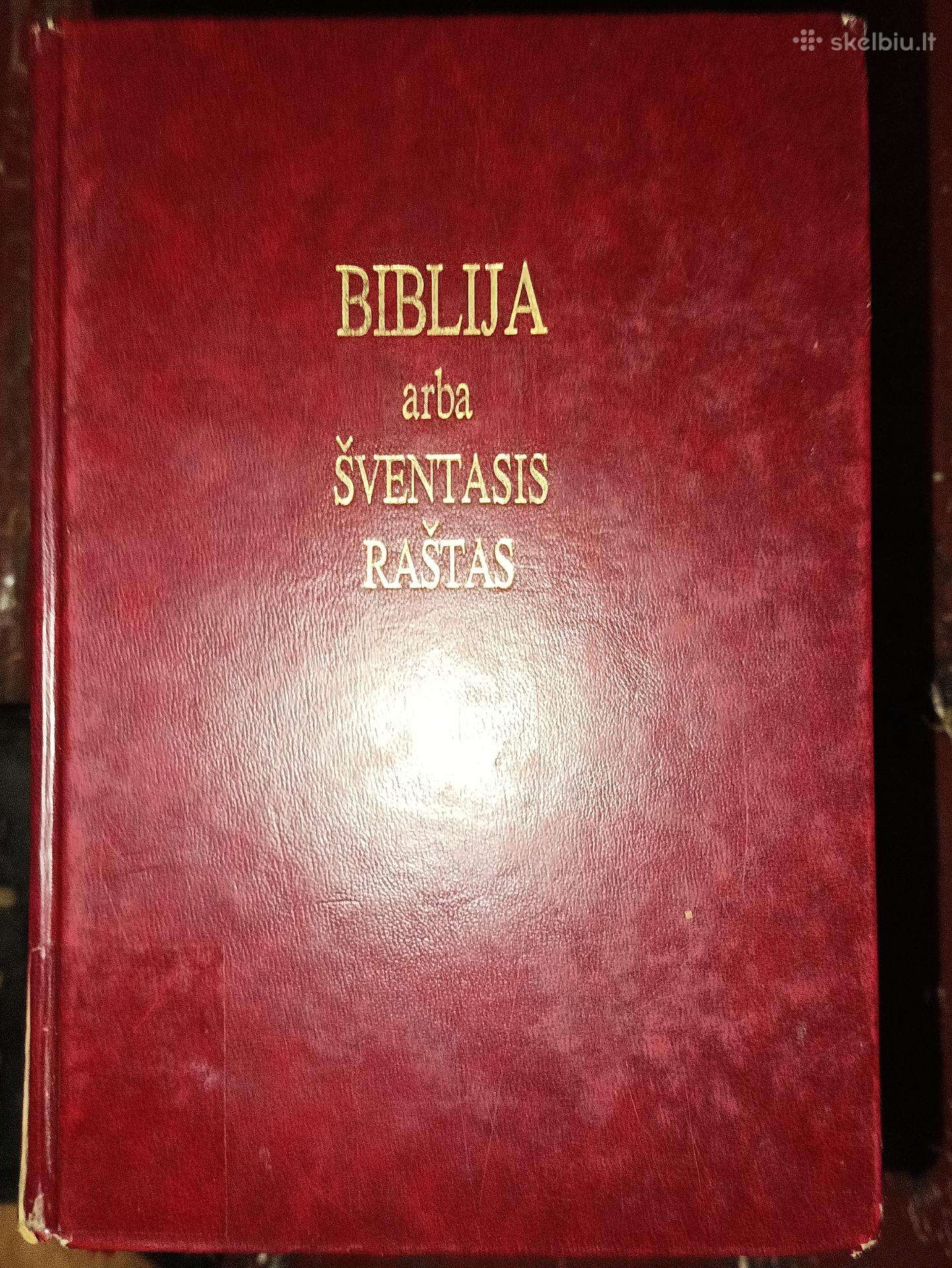 Biblija arba sventasis rastas