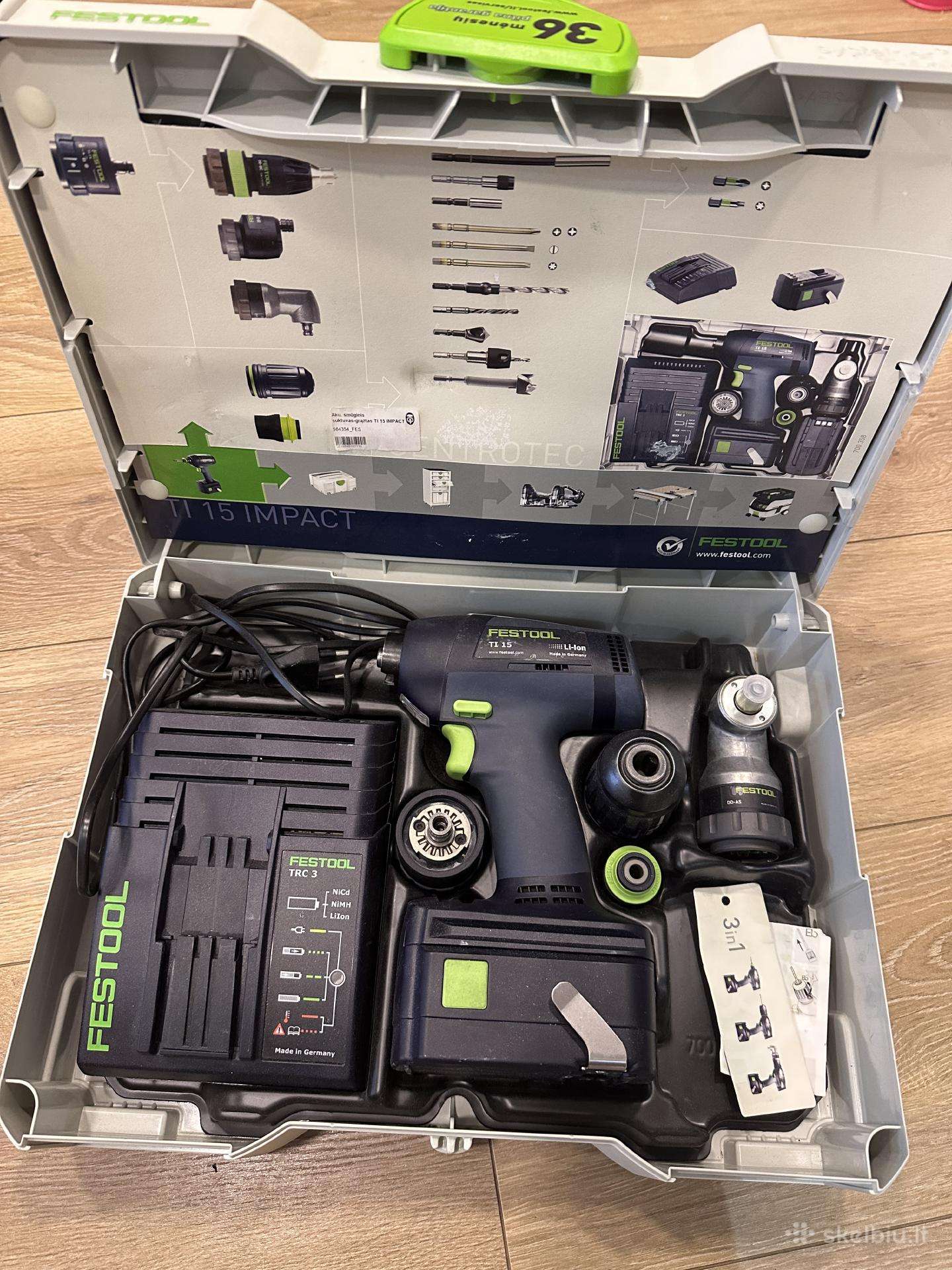 Festool impact suktukas