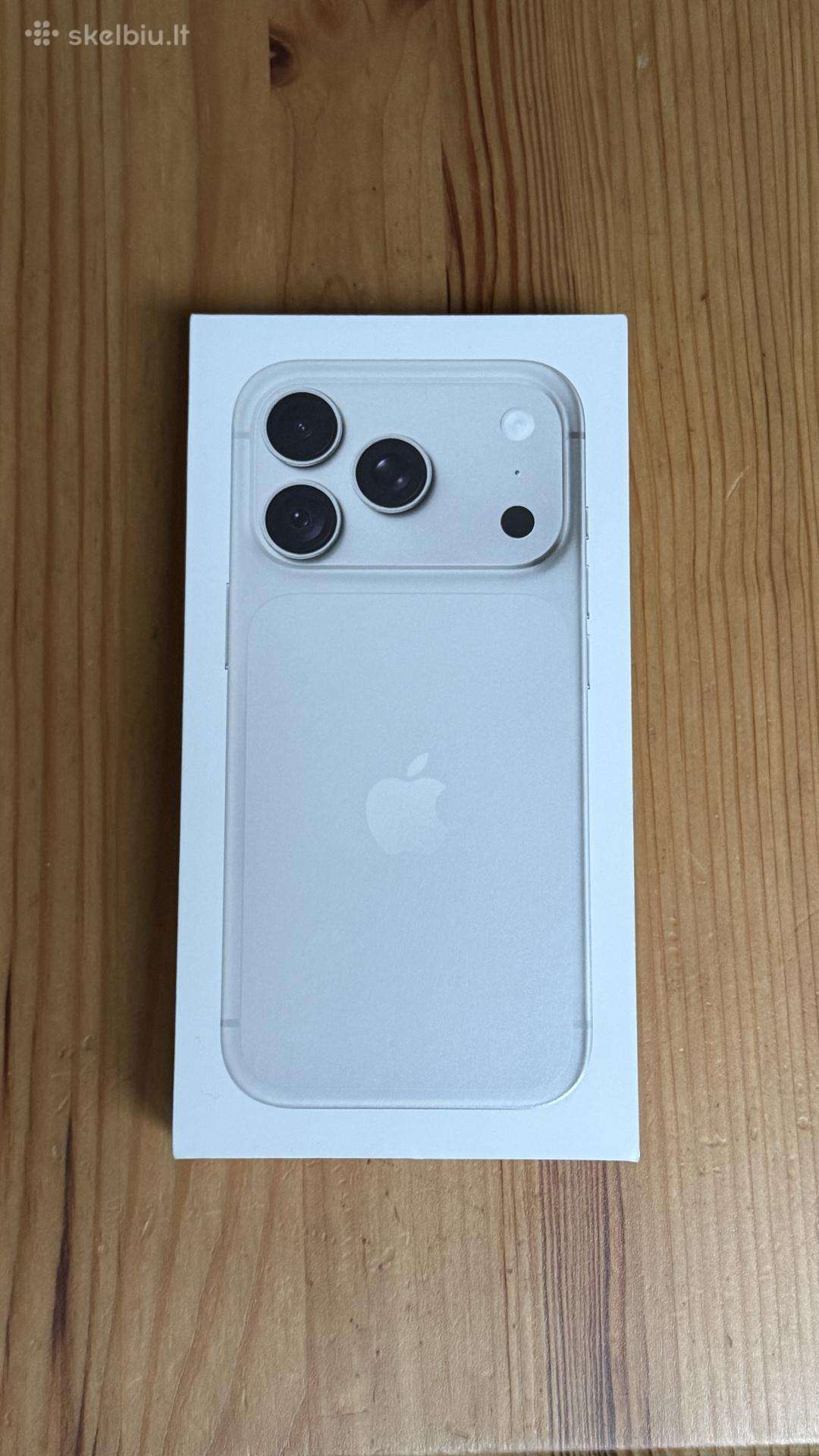 Naujas neišpakuotas iPhone 18 pro 256gb