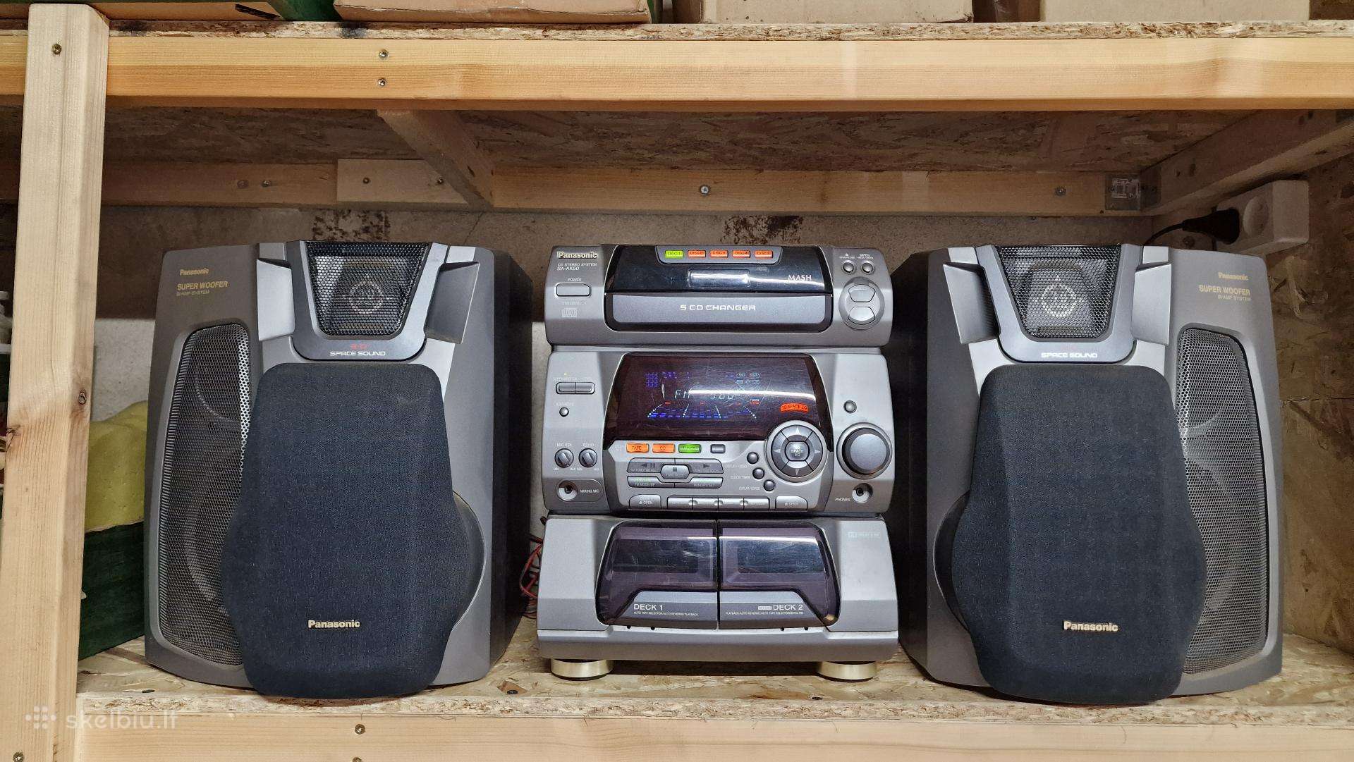 Kameros/muzikinis Centras Panasonic Sa-ak50