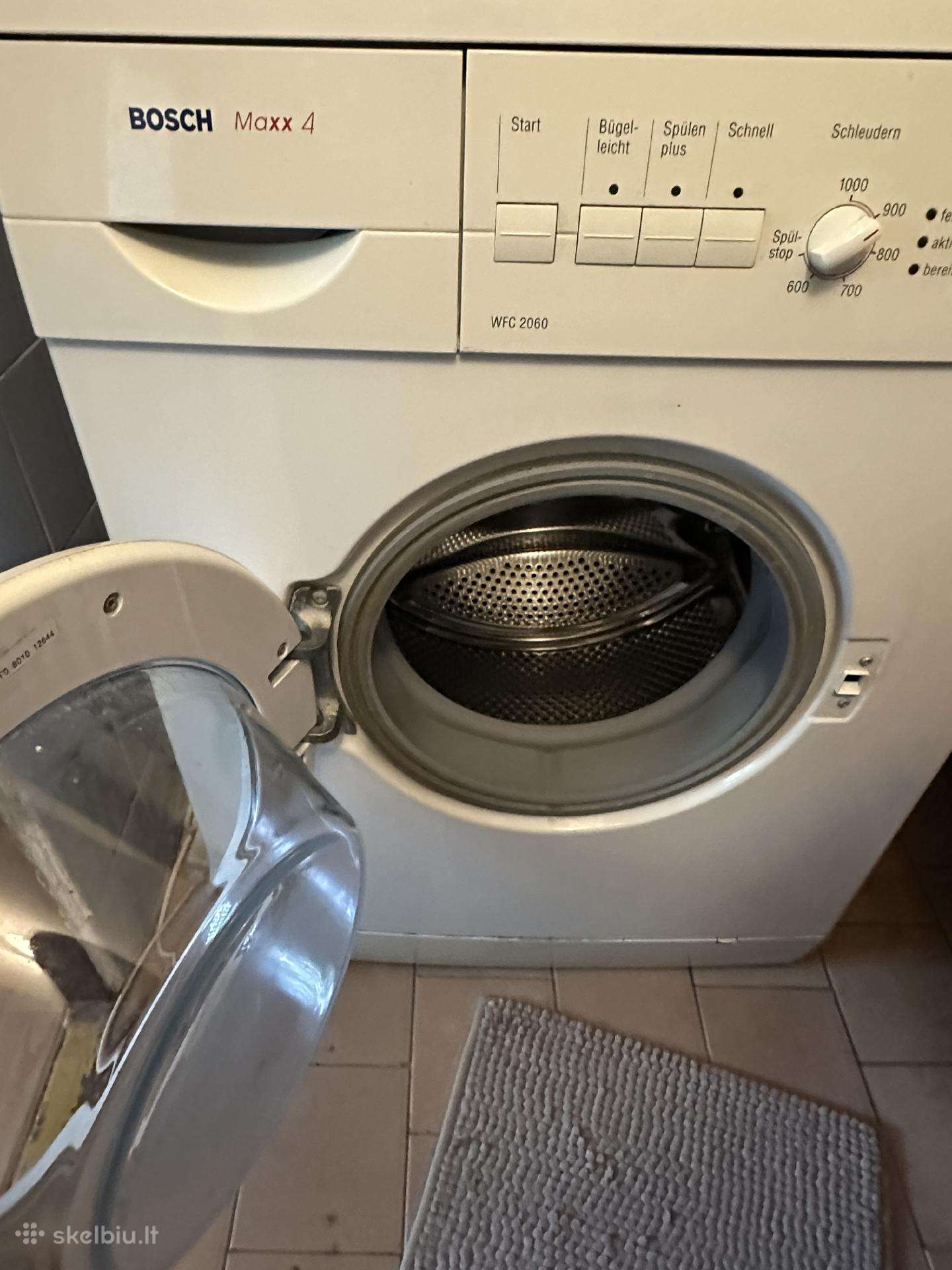 Bosch naudota veikianti skalbimo mašina