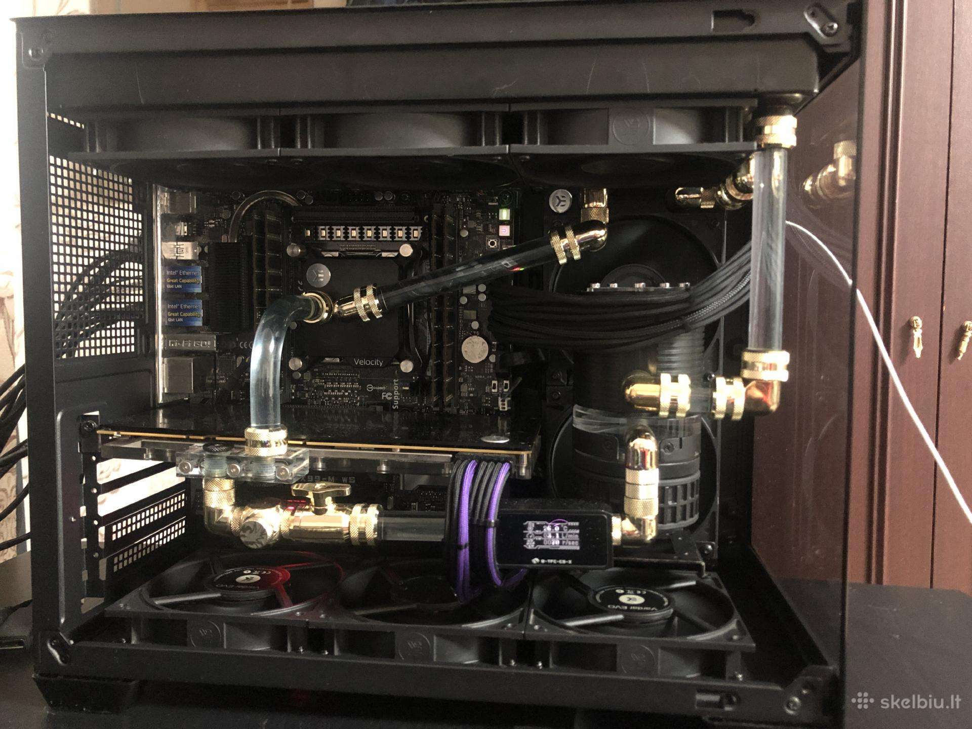 Intel Xeon 14c/28t 128gb Ddr4 Ecc 1200w Psu