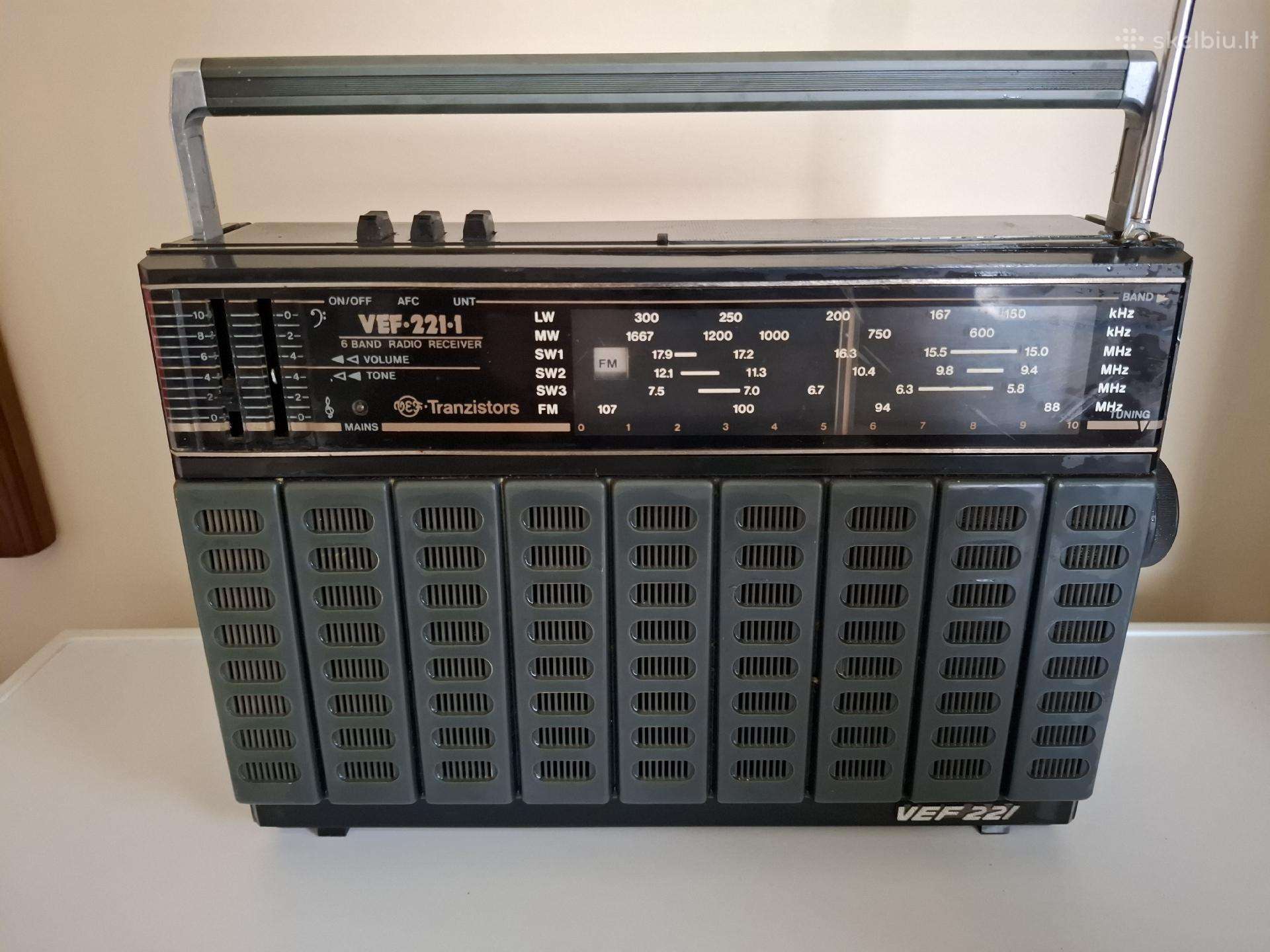 Radijo imtuvas Vef 221