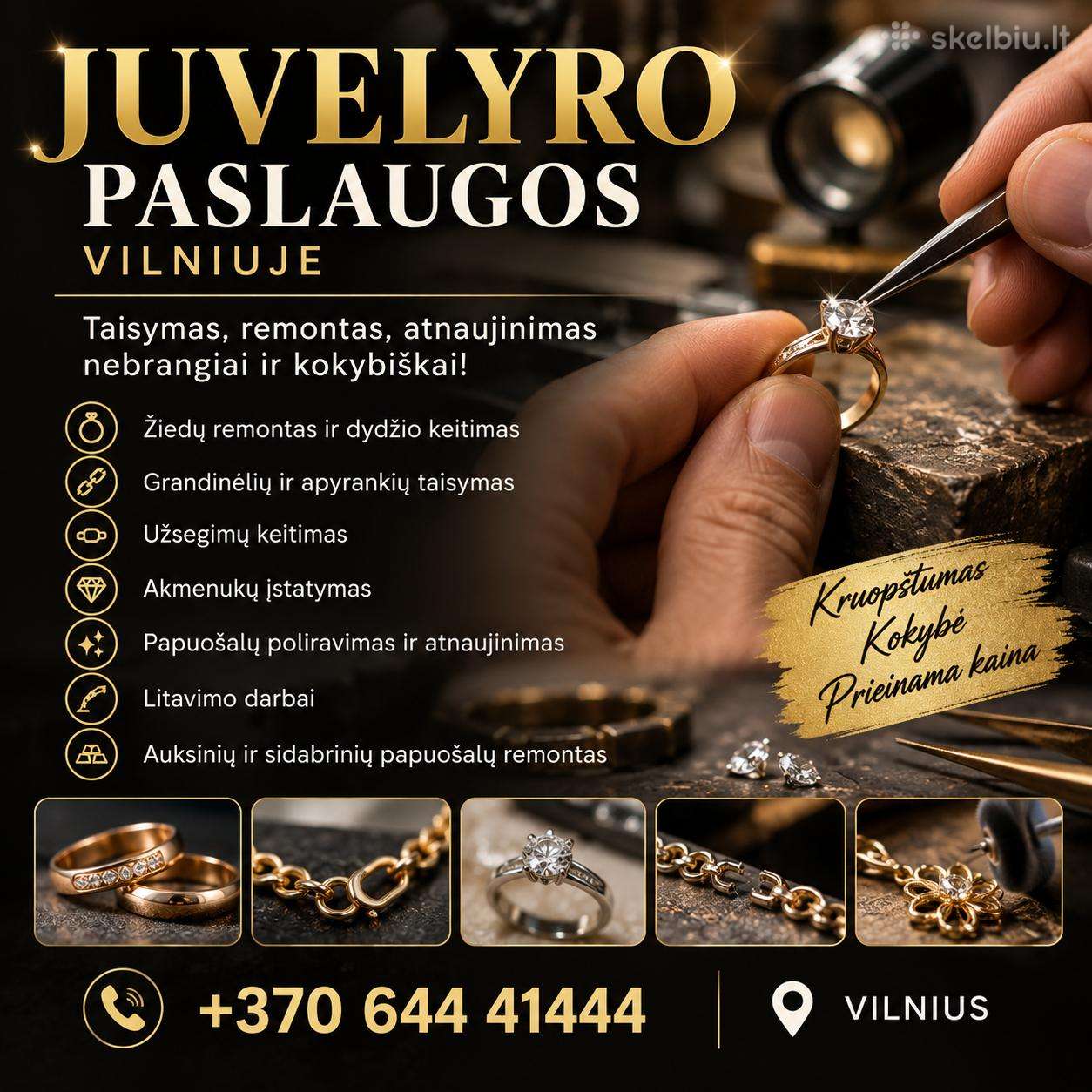Juvelyro paslaugos